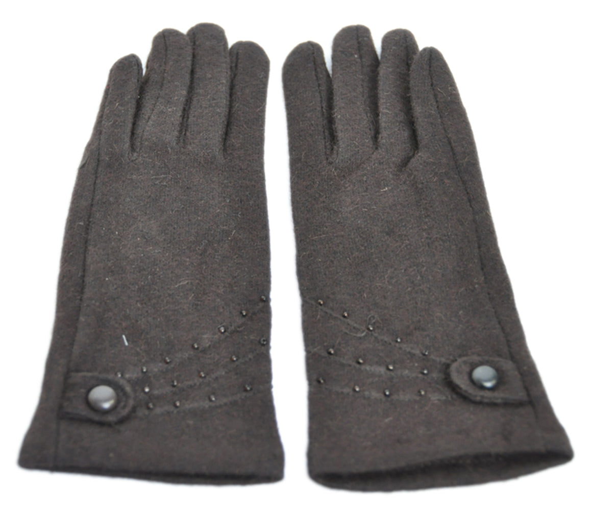 Edle Vintage PEARL Perlen Handschuhe