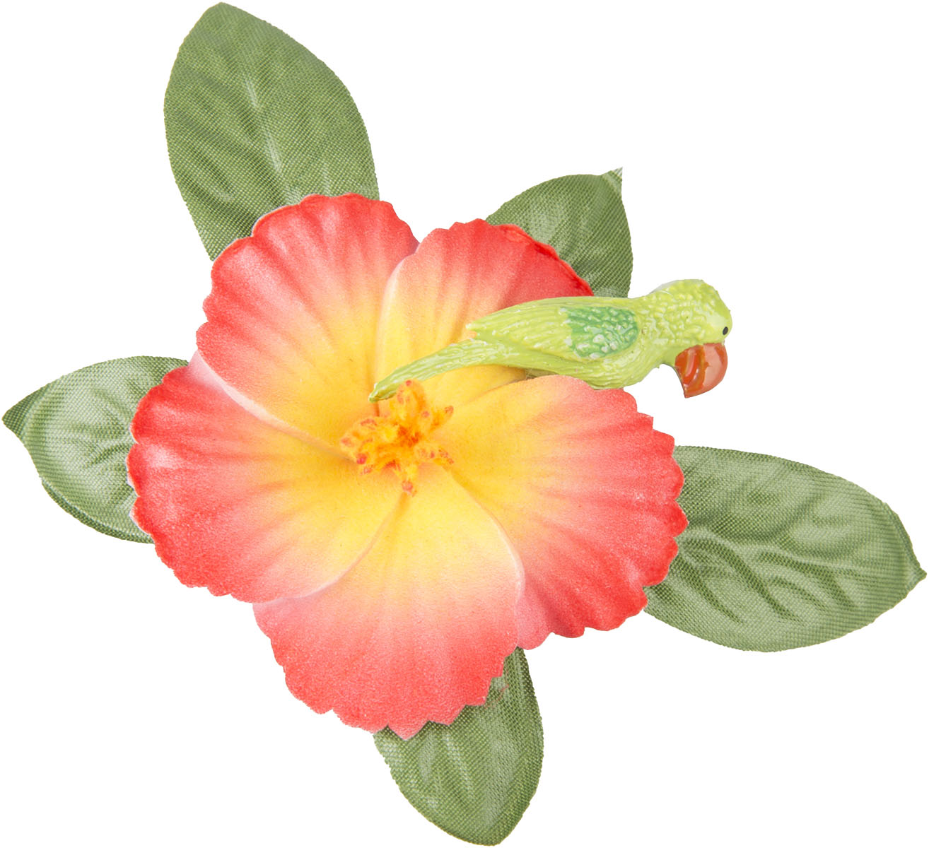 Killer Kirsche DAKARA Hibiskus Tropical PARROT Haarklammer