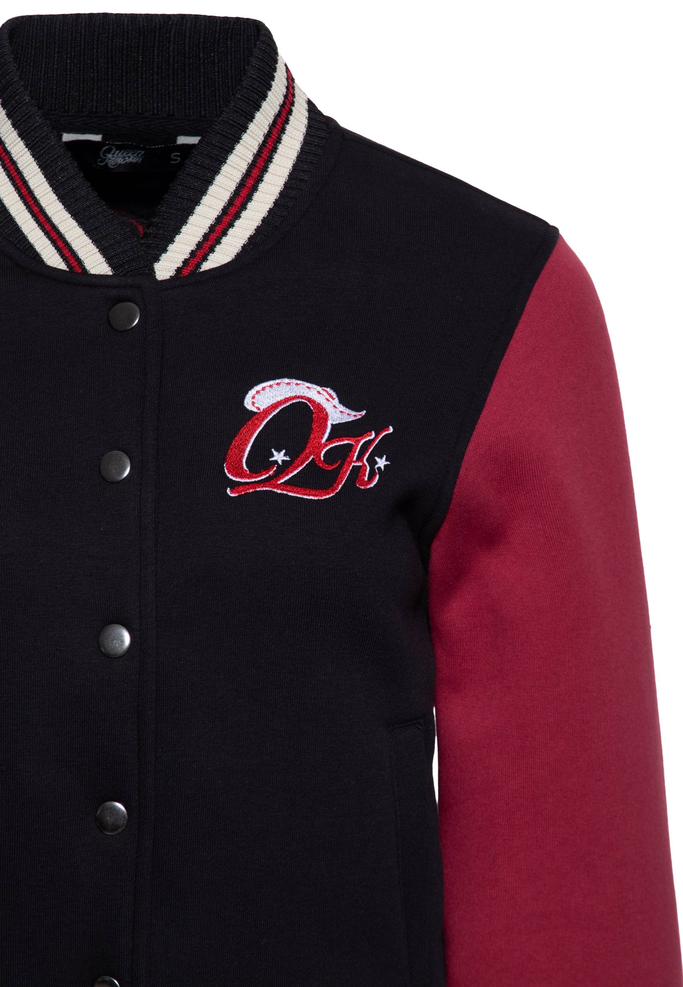 Queen Kerosin «Rebel at Heart» Oldschool Howdy Western Cowgirl Cat Collegejacke