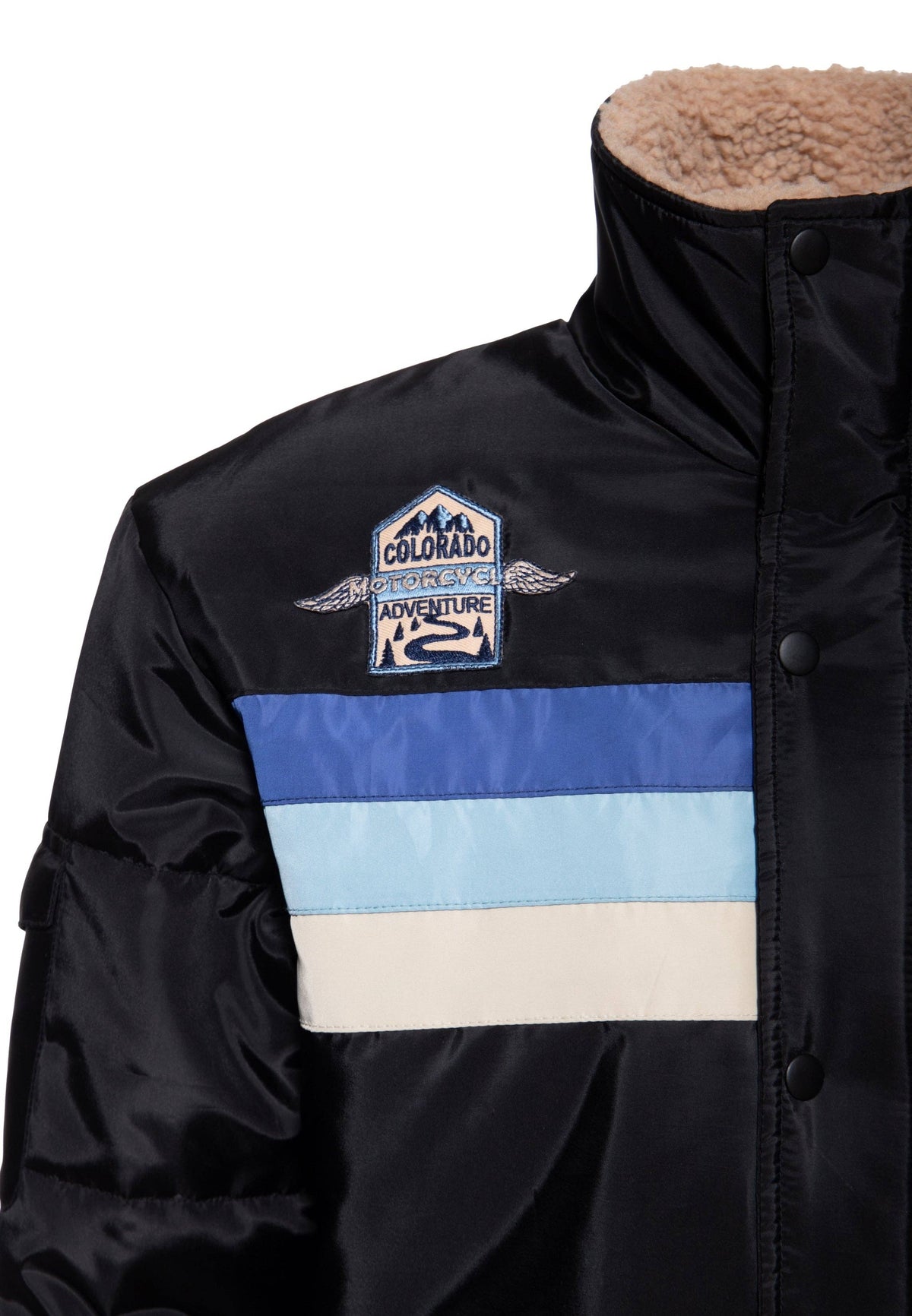 King Kerosin «Motor Traveller» Oldschool Retro Denver-Colorado Steppjacke / Winterjacke