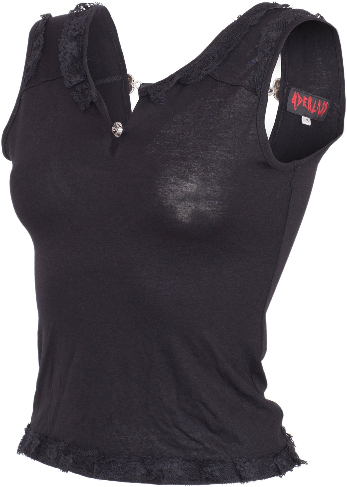 Aderlass_LACE_Rose_Button_SPITZE_Shirt_BACK_TOP_Oberteil-3