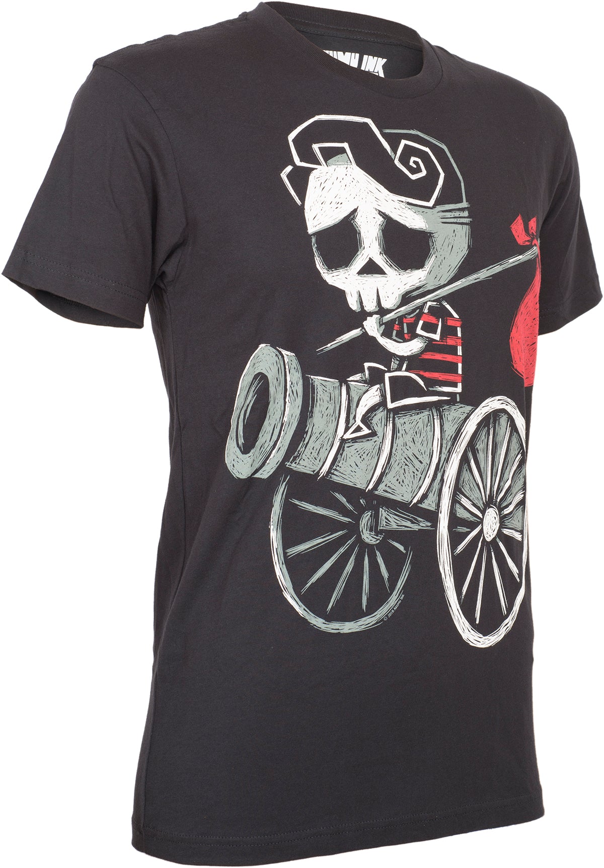 Akumu_Ink_DESTINATION_NOWHERE_Creepy_Skull_HERREN_T-SHIRT_Oberteil-3