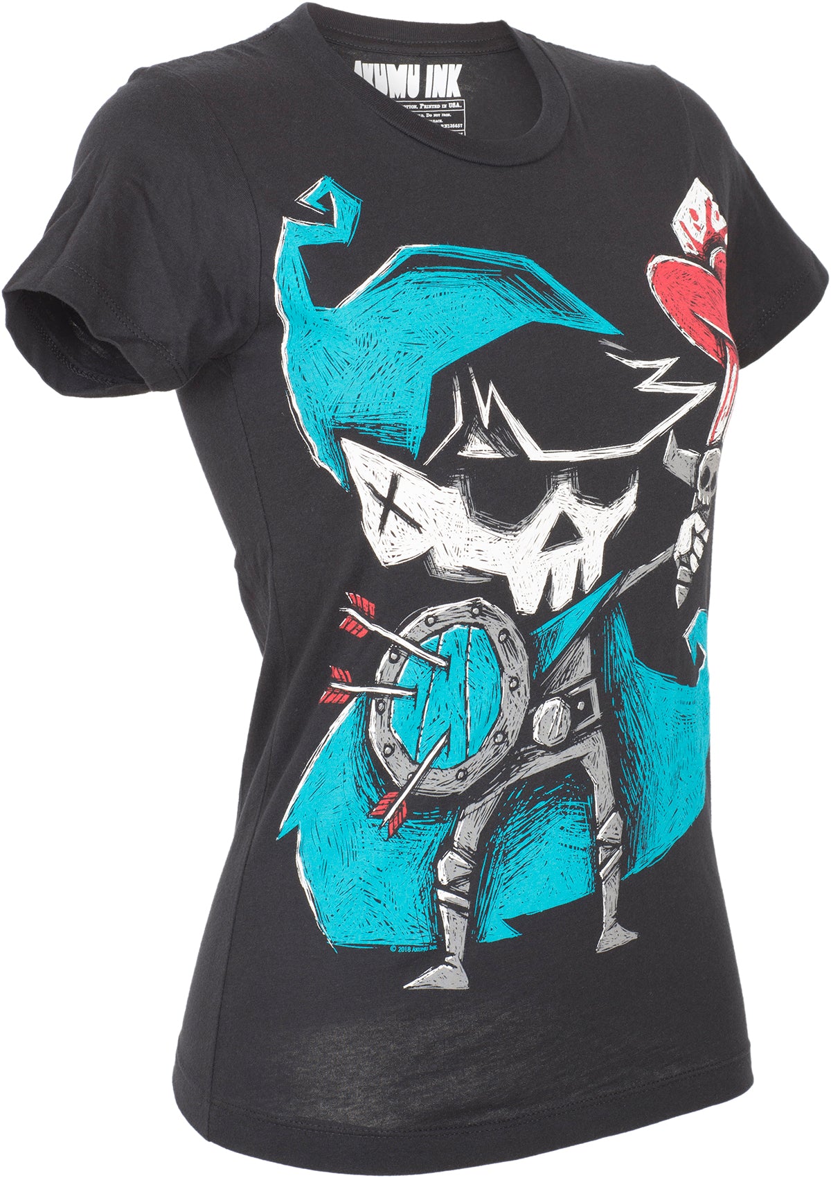 Akumu_Ink_GAME_CHANGER_Heart_Warrior_Kurzarm_WOMEN_T-SHIRT_Oberteil-2tfI657MhEdKYO