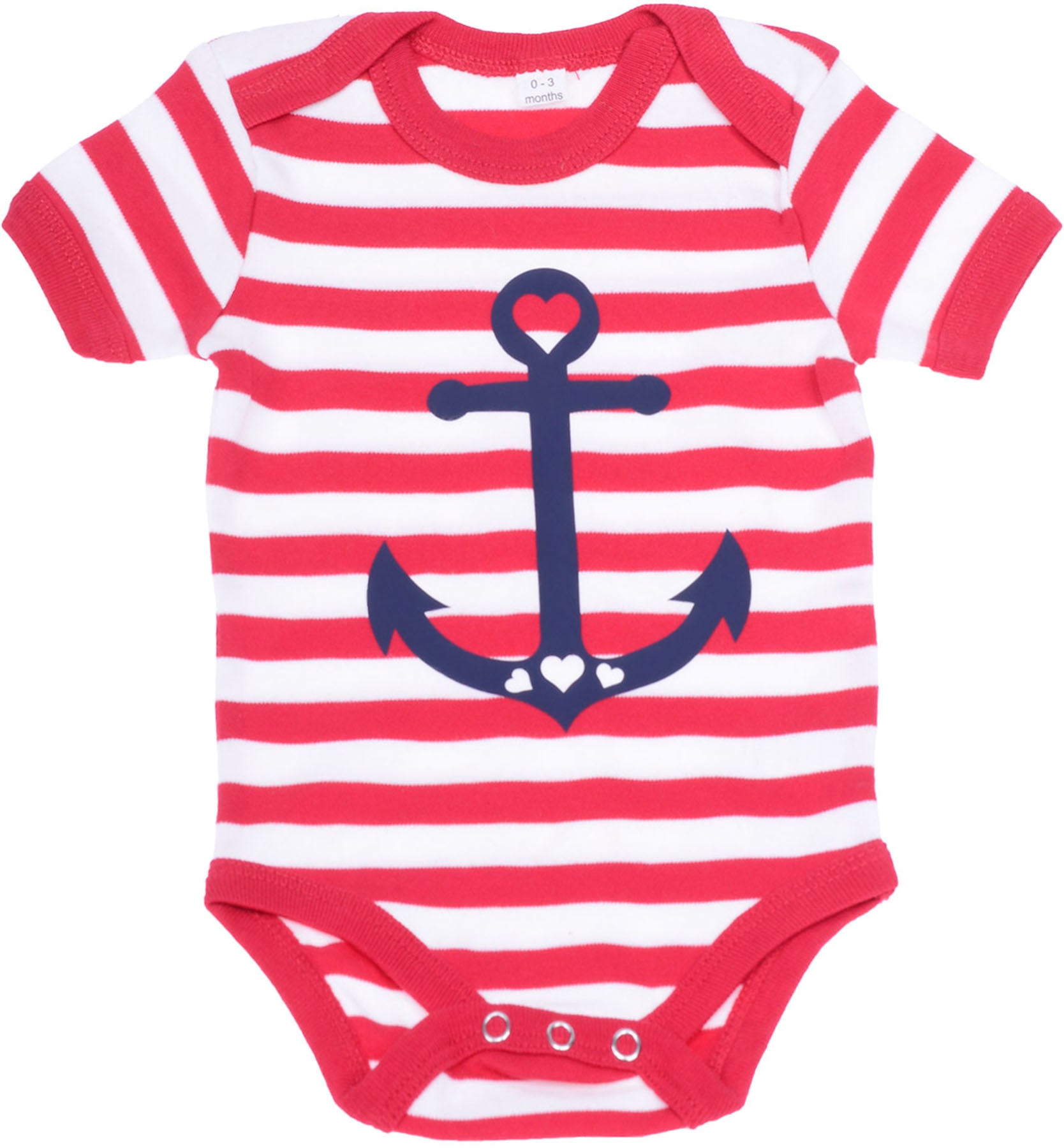 BLUE_ANCHOR_and_HEART_Stripes_SAILOR_Kurzarm_Baby_Body_-_rot_weiss_blau_killer_kirsche
