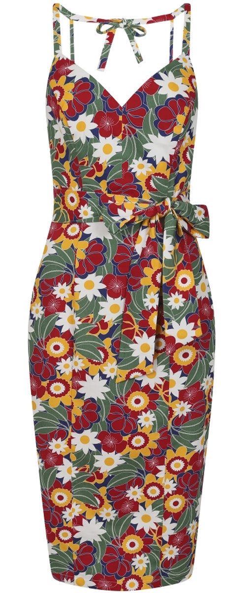 BRIGHT_BEAUTIFUL_JAYLEEN_TROPICAL_FLORAL_DRESS_neckholder_traeger_tiki_blumen_flowers__killer_kirsche__2
