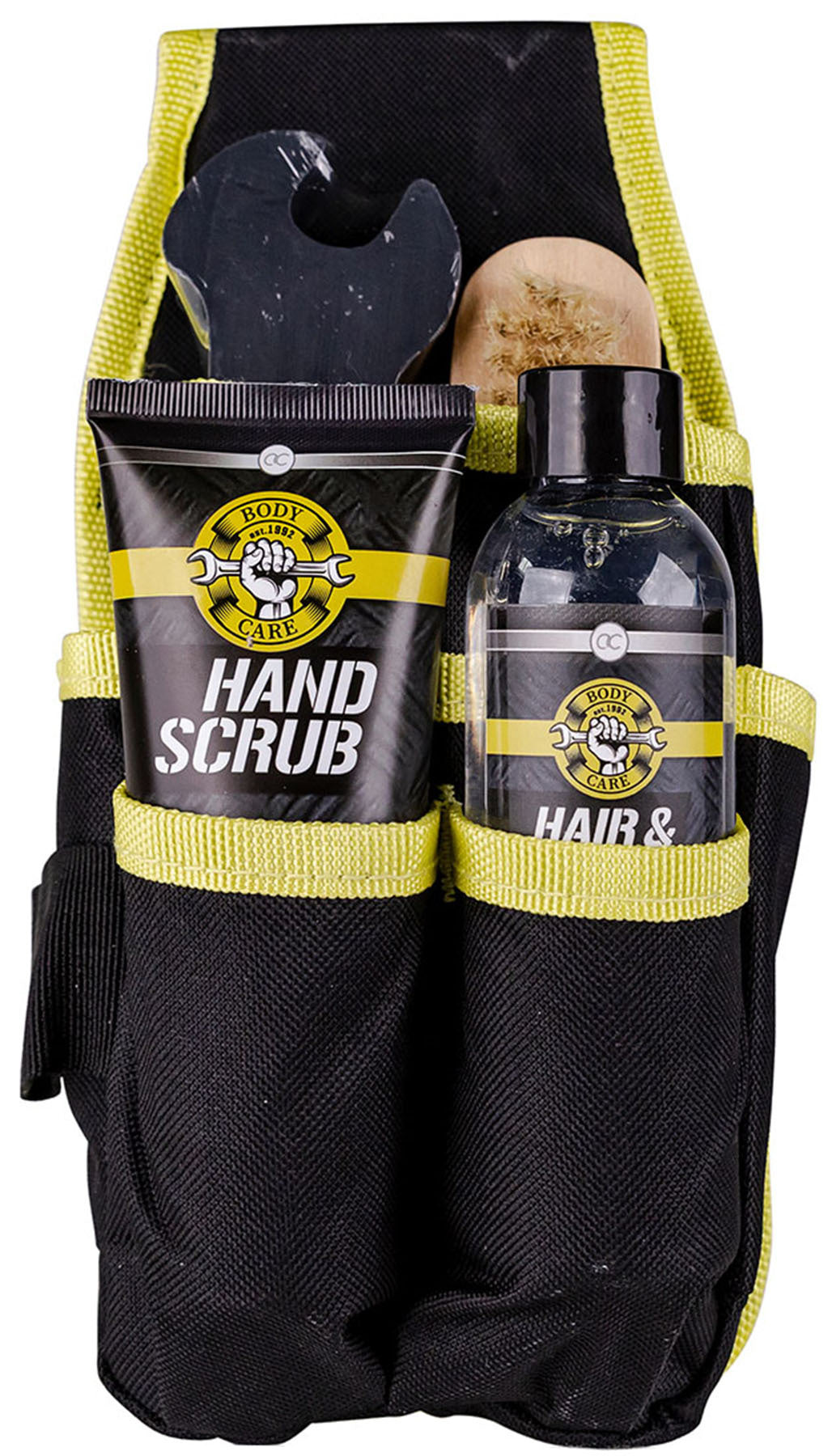 Badeset_BATH_BODY_TOOLS_in_Werkzeugtasche_-__Hair-_Body_Handpeeling_Seife_Holz-Nagelbuerste_-_Musk_killer_kirsche_1