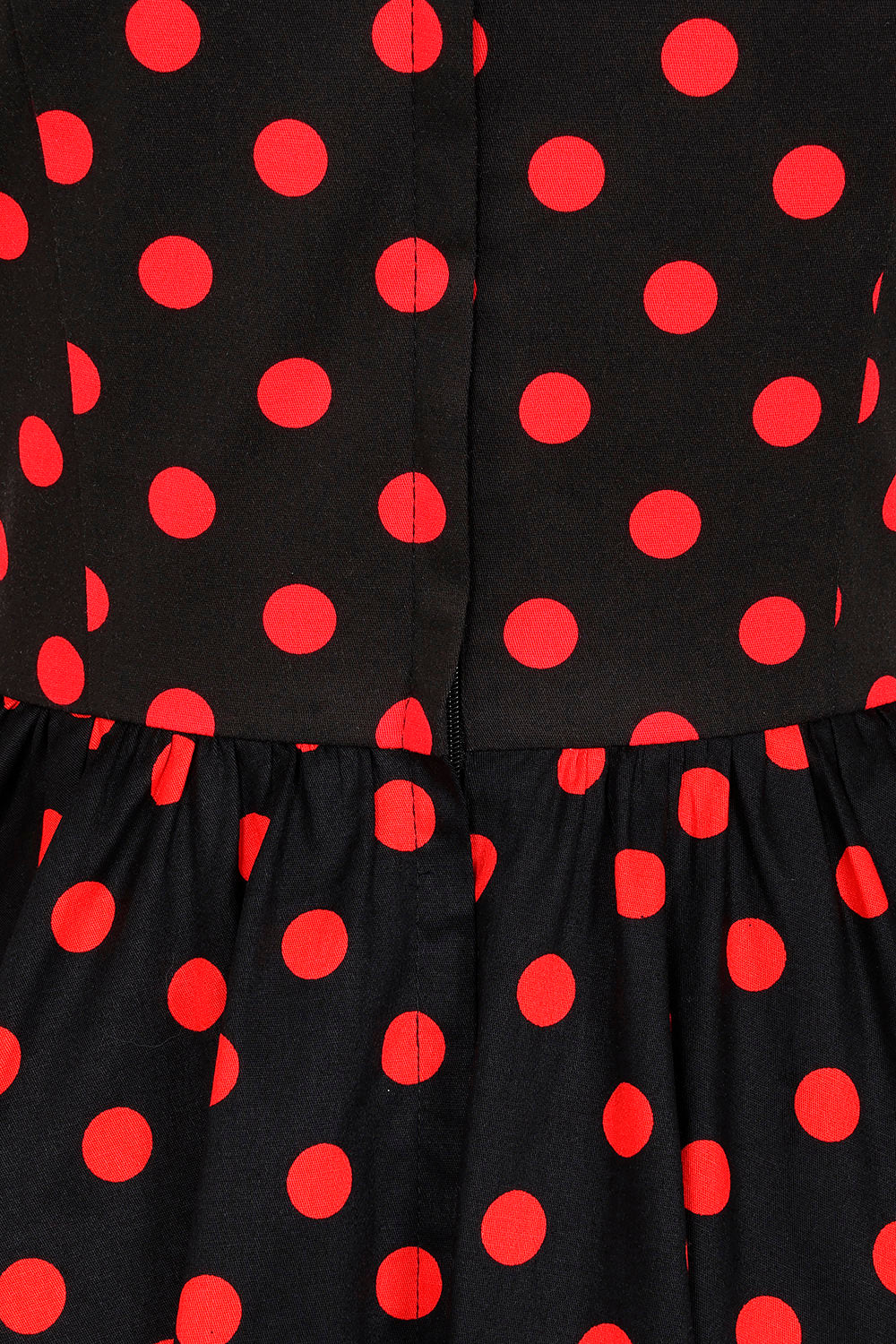 Banned «Black Marilyn Spot» Retro 50s Polka Dots Punkte Swing Dress / Kleid - Schwarz