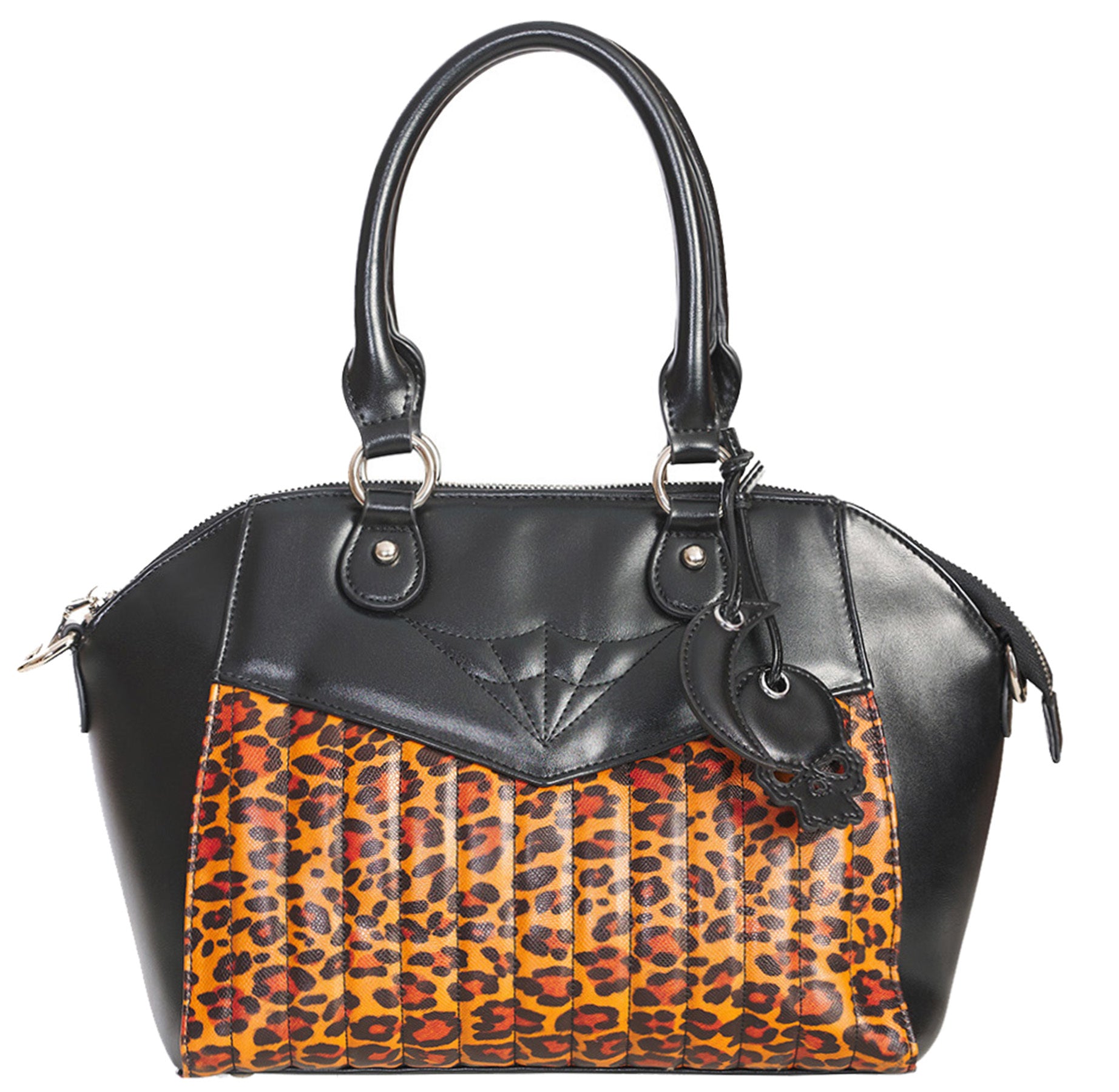 Banned_ANOTHER_LOST_Leoparden_LEO_Spider_Schulter_TASCHE_Handbag_killer_kirsche_1