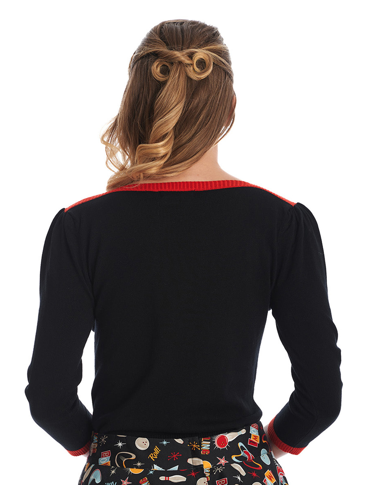 Banned_ATOMIC_STAR_Retro_Diamond_40s_Vintage_Oberteil_JUMPER_Pullover__SchwarzRot-3