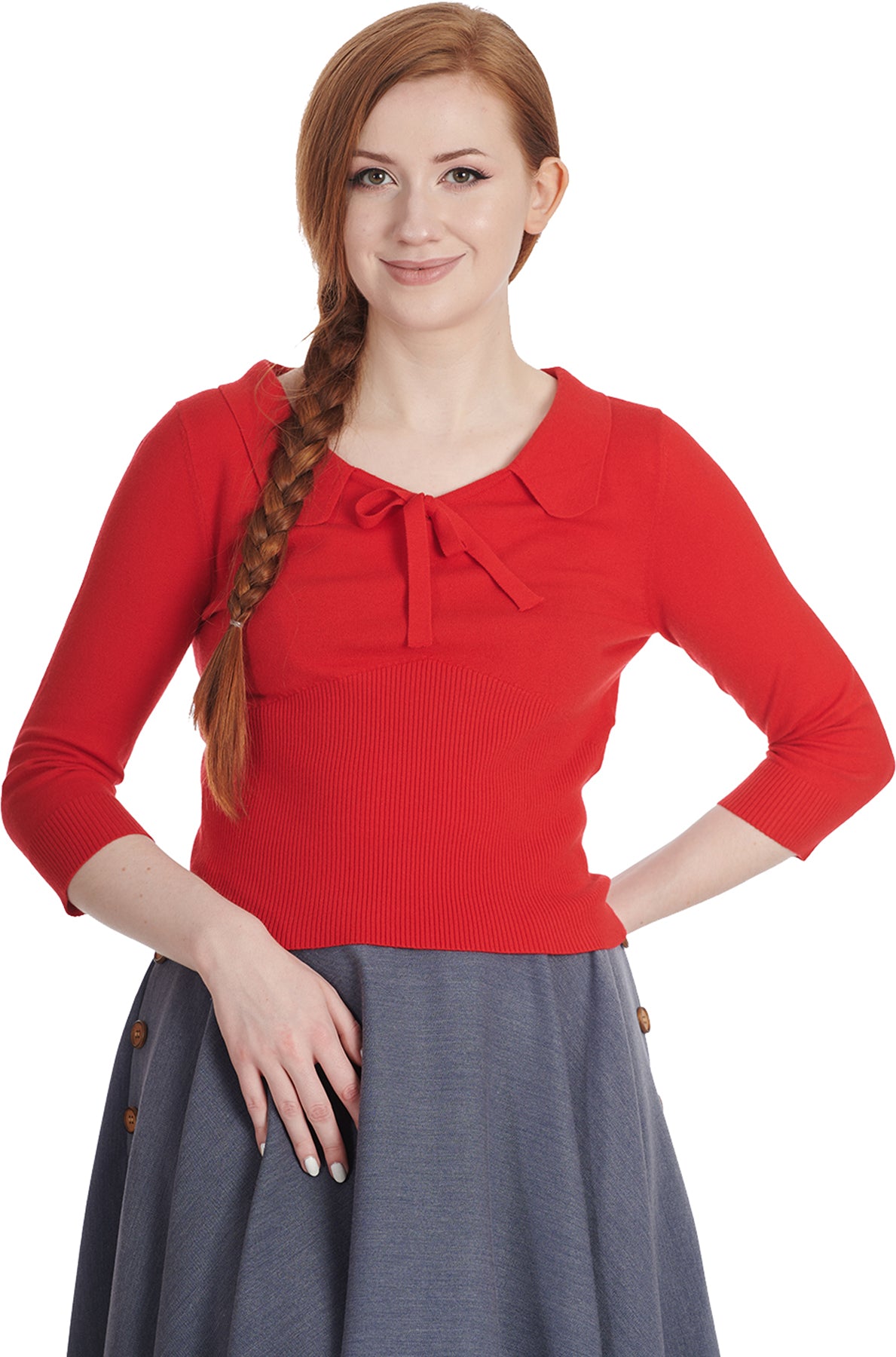 Banned_BLOOM_PLAIN_BOW_Vintage_Pullover_OBERTEIL_-_Rot_killer_kirsche_1e6eQcb9o3o4QV