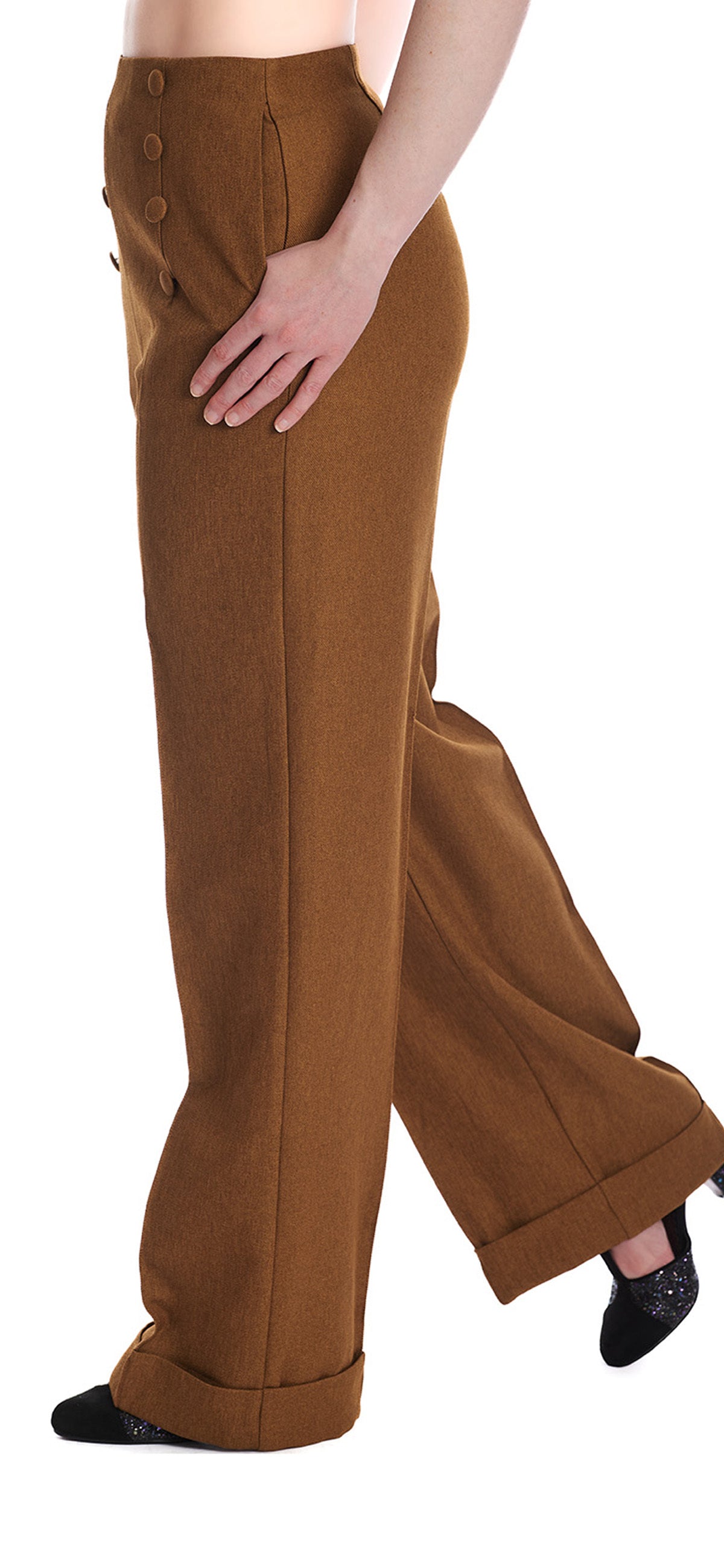 Banned_BOOK_WORM_High_Waisted_MARLENE_Hose_Trousers_-_Pale_Khaki-3Y9fhlK3zjlfBC