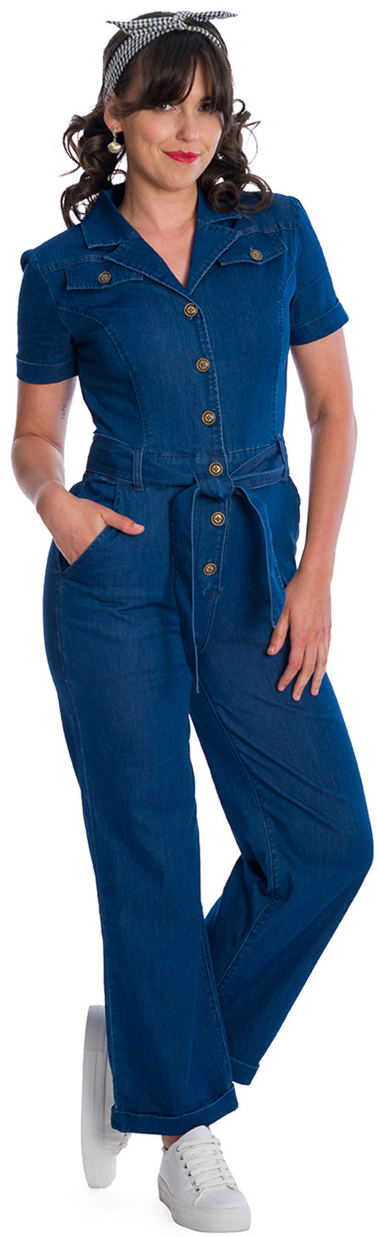 Banned_CADILLAC_QUEEN_Denim_Jeans_Worker_BOILERSUIT_Jumpsuit_OVERALL_Plus_Size_killer_kirsche_1rIpZjnnK0XOWr