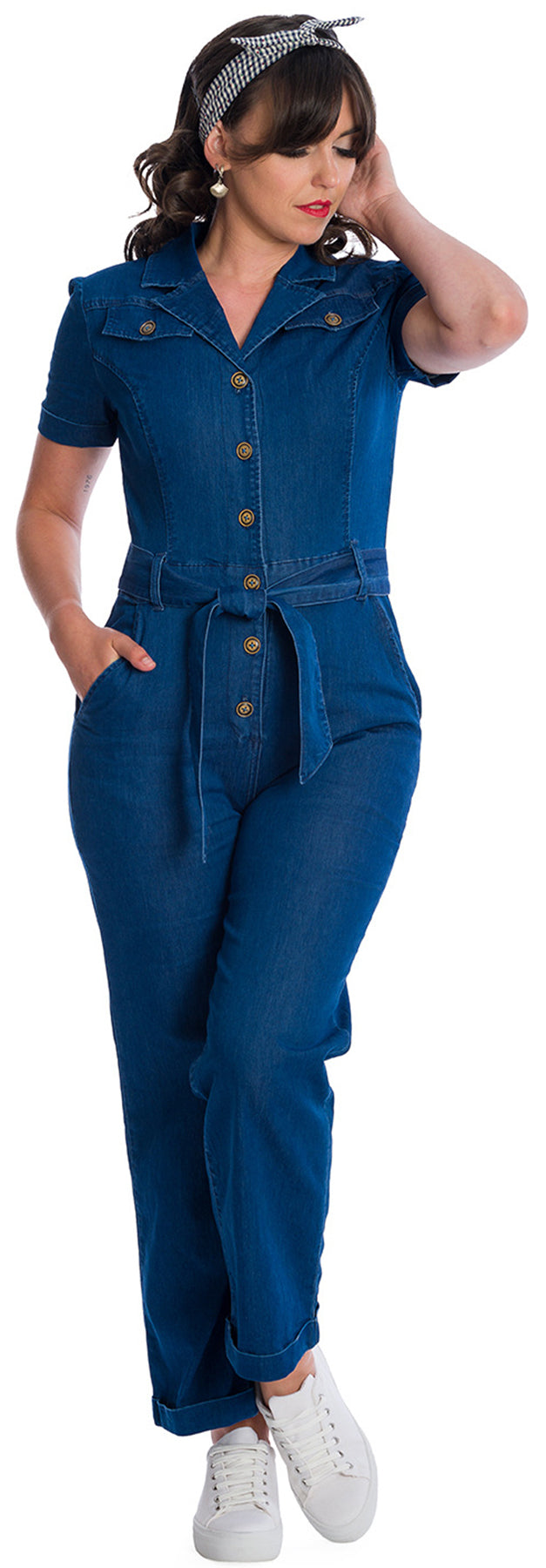 Banned_CADILLAC_QUEEN_Denim_Jeans_Worker_BOILERSUIT_Jumpsuit_OVERALL_Plus_Size_killer_kirsche_2TRRpCu6iau39d