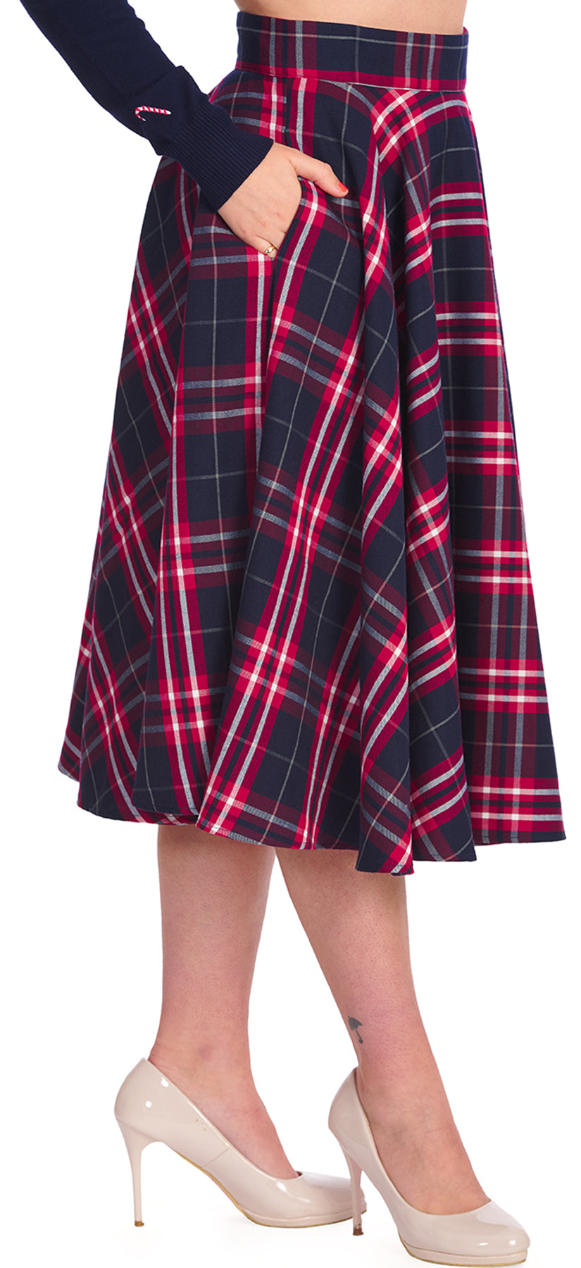 Banned_CHIC_CHECK_Vintage_KARO_Tartan_Tellerrock_SWING_SKIRT_-_PLUS_SIZE_killer_kirsche_4