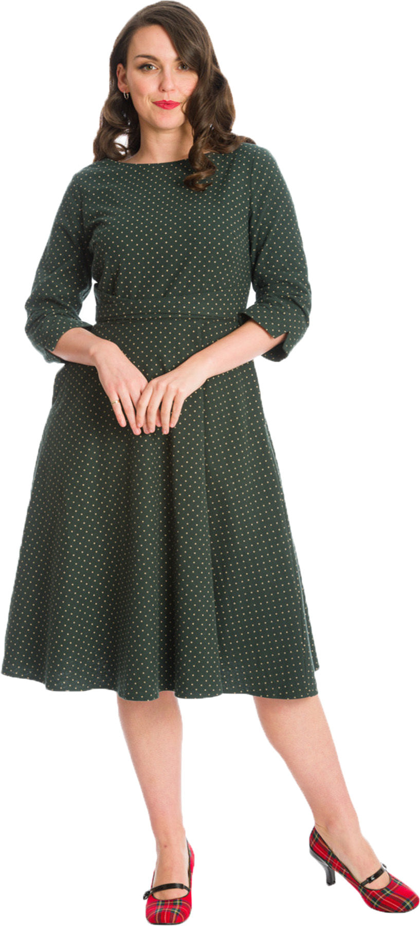 Banned_COSY_SPOT_50s_PUNKTE_Polka_Dot_DREIVIERTELARM_Boatneck_SWING_DRESS_Kleid_Killer_Kirsche-1XYS9poxLW0b7Y