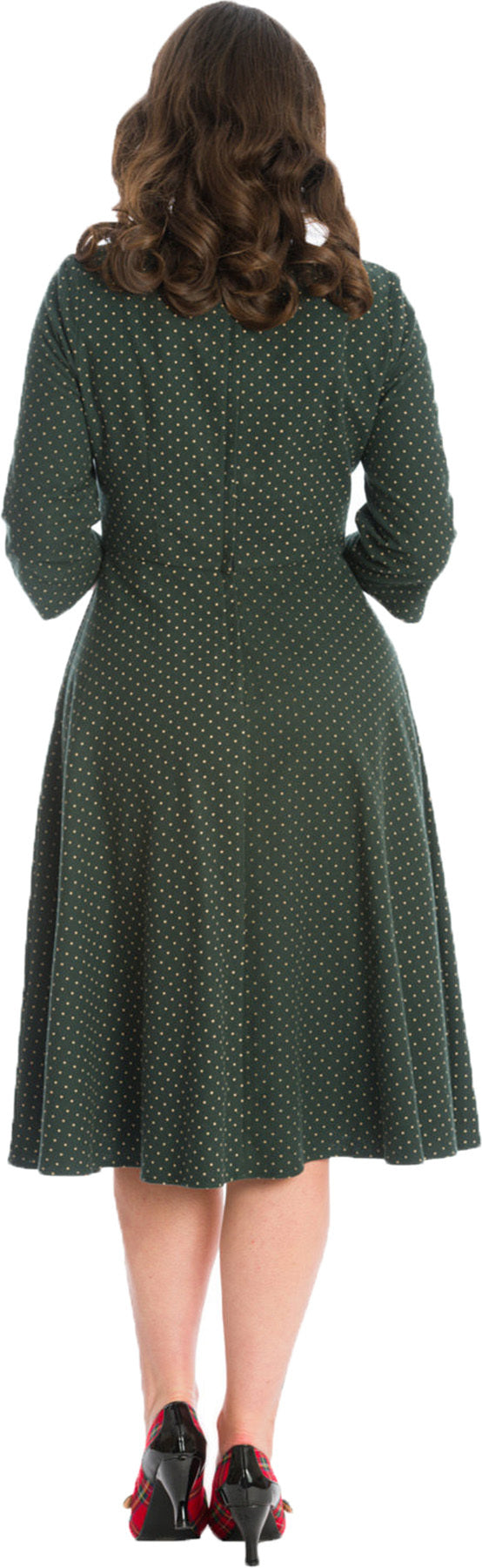 Banned_COSY_SPOT_50s_PUNKTE_Polka_Dot_DREIVIERTELARM_Boatneck_SWING_DRESS_Kleid_Killer_Kirsche-35uY4BHZ47HBoj