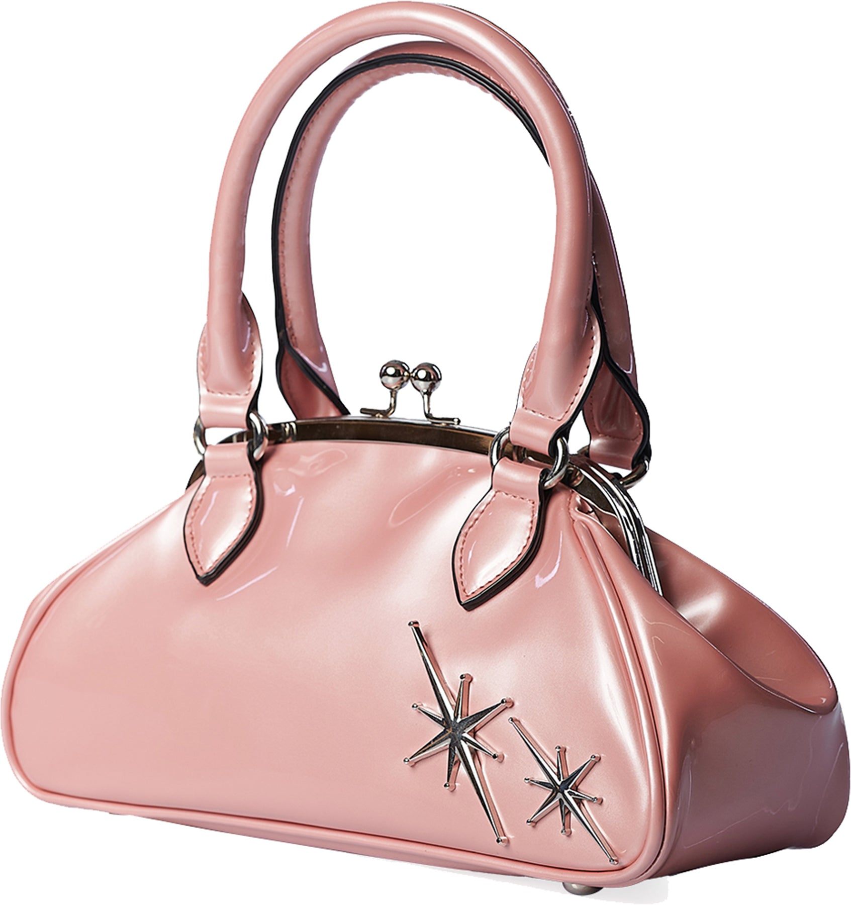 Banned_COUNTING_STARS_Kisslock_LACK_Stern_STAR_Retro_HENKELTASCHE_Handbag_killer_kirsche_3