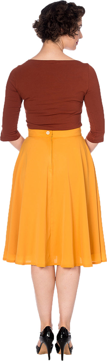 Banned_CUTE_AS_A_BUTTON_Vintage_BUTTONED_Retro_SWING_Skirt_ROCK-2