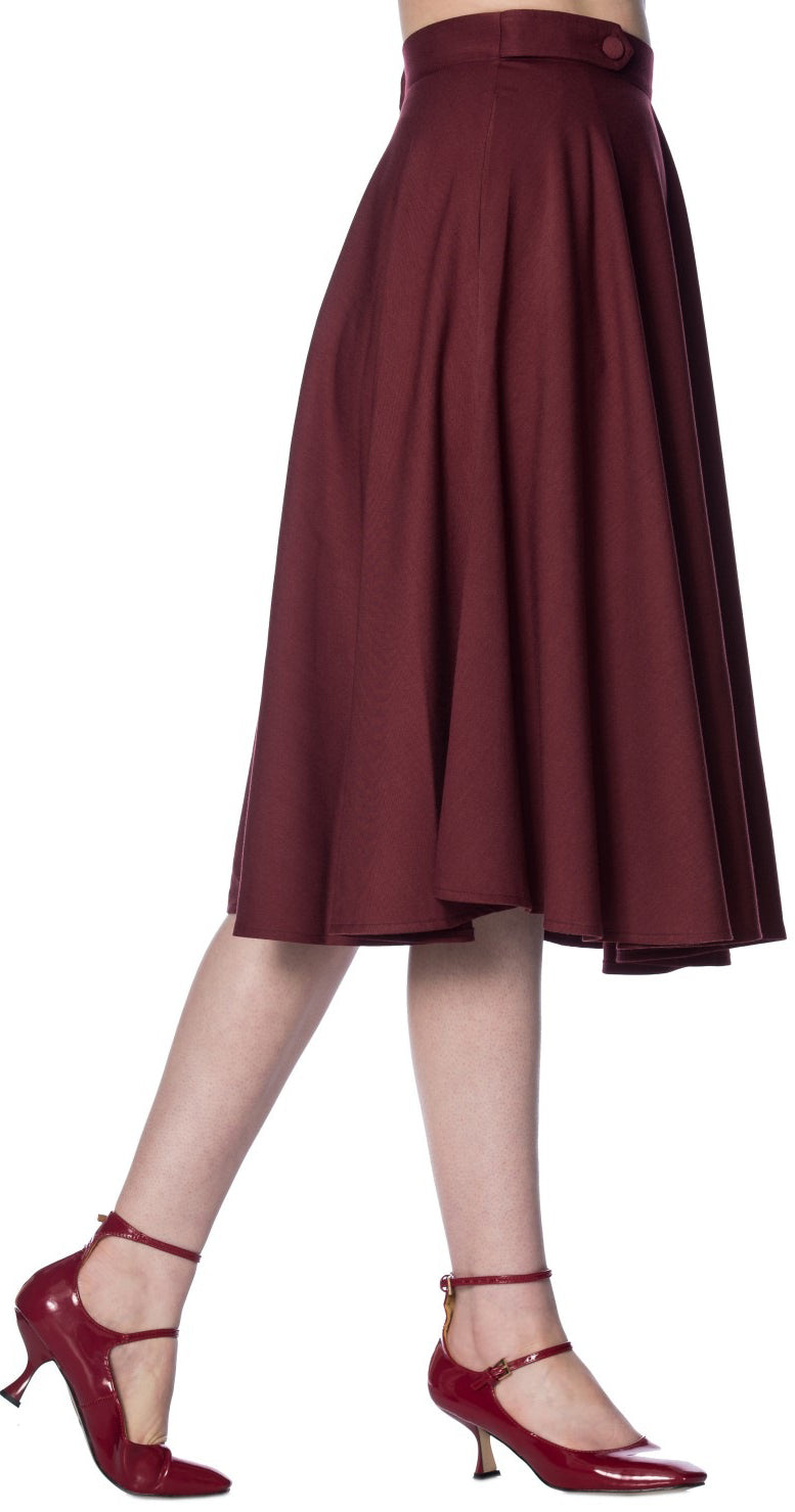 Banned_DI_DI_High_Waist_BASIC_50s_Teller-SWING_SKIRT_Rock_-_Weinrot_killer_kirsche__2