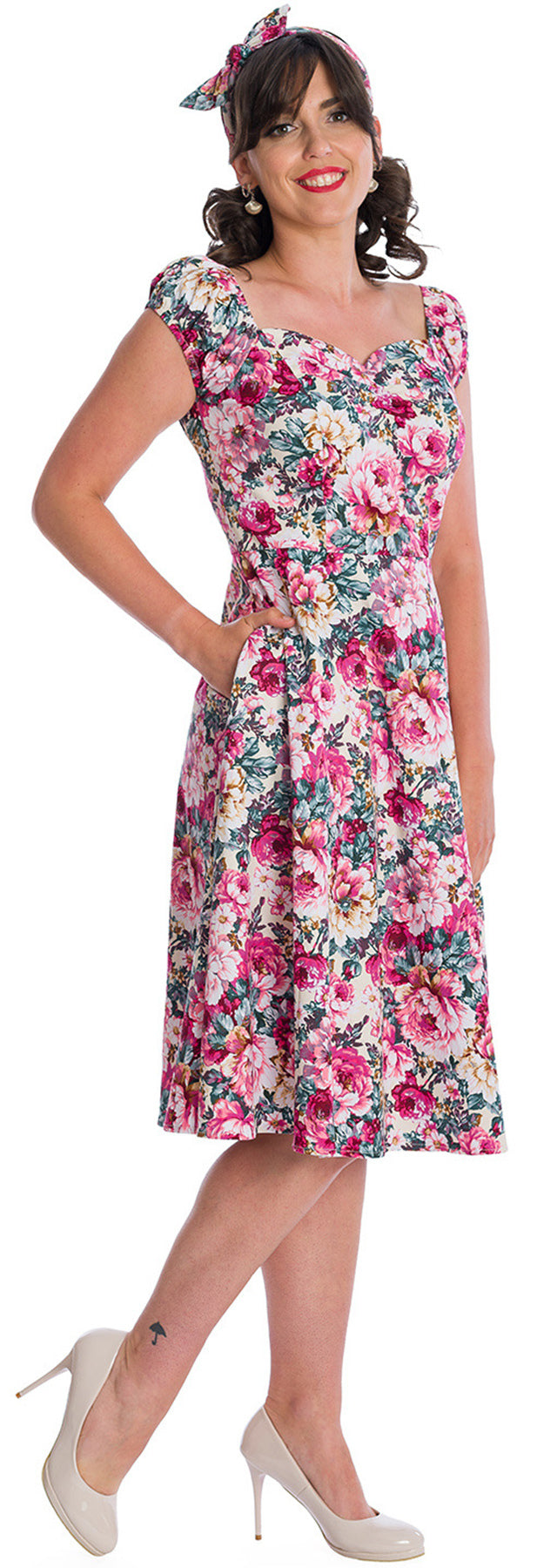 Banned_FLOWER_SHOW_Vintage_FLOWERS_Blumen_Kurzarm_50s_SWING_DRESS_Kleid_-_Plus_Size_killer_kirsche_4af4GsEbegN5Nq