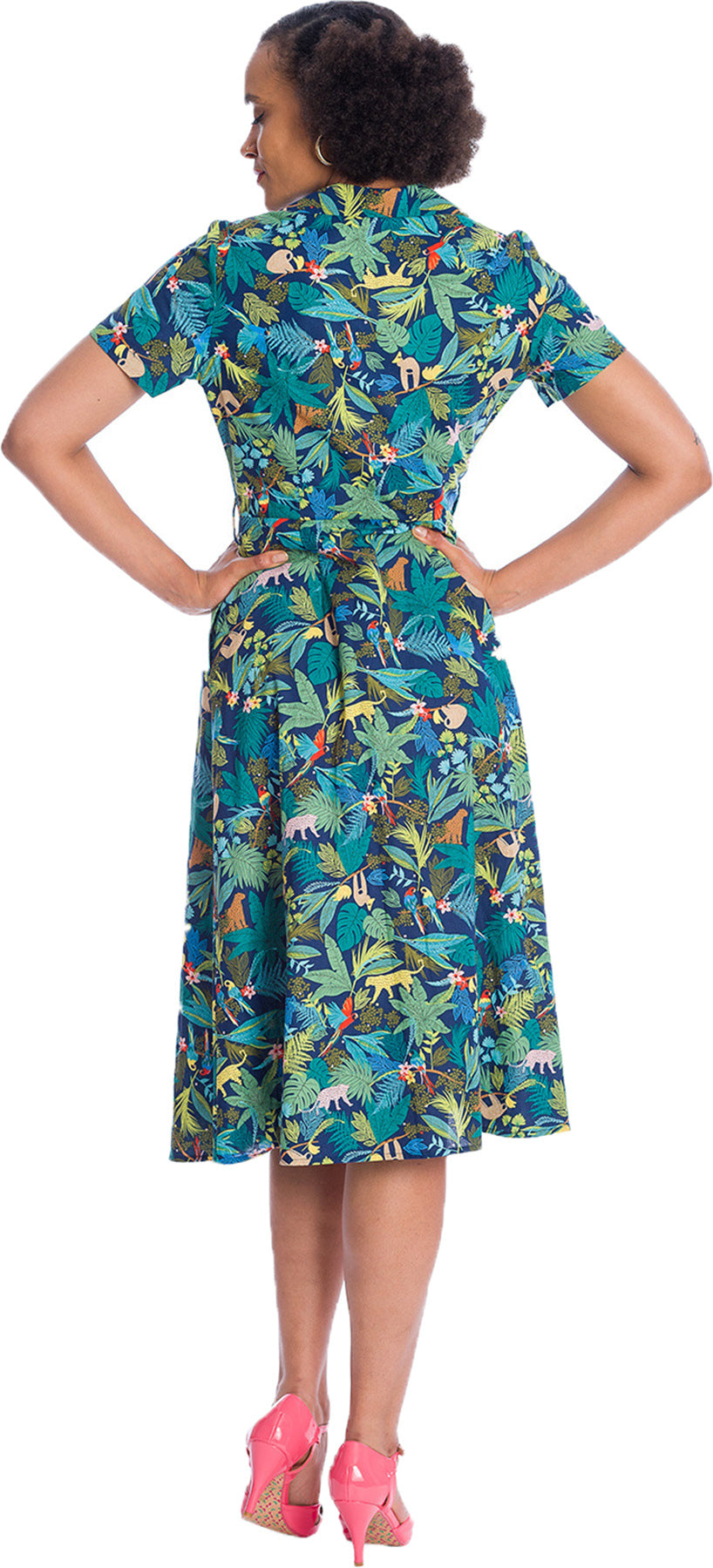 Banned_FOREST_Tropical_Animals_KURZARM_50s_A-Linie_SWING_DRESS_Kleid_Plus_Size_Killer_Kirsche-4