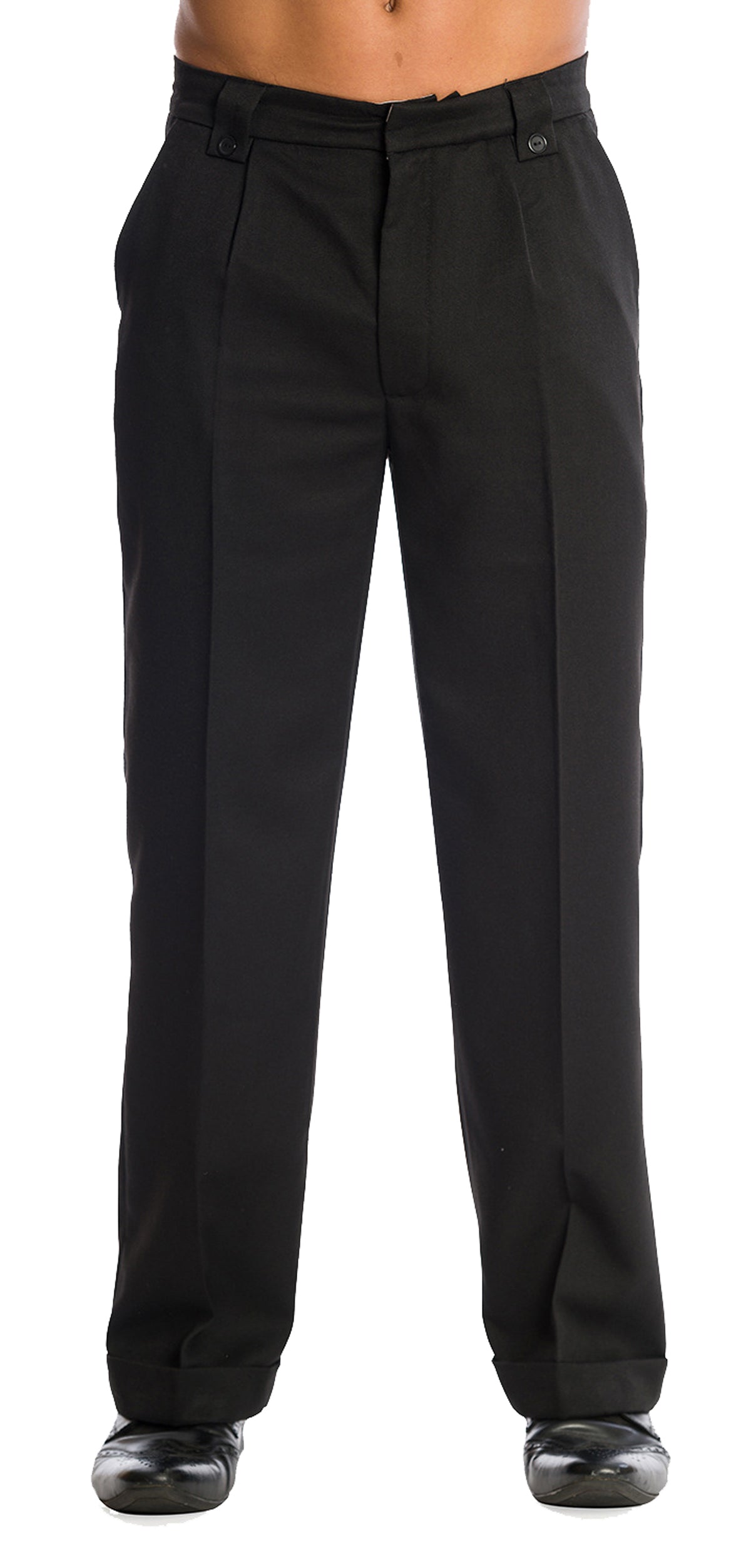 Banned_GET_IN_LINE_Spitzbundhose_HOCHBUND_Retro_TROUSERS_Hose_Schwarz-1