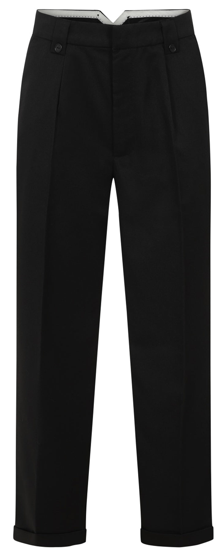 Banned_GET_IN_LINE_Spitzbundhose_HOCHBUND_Retro_TROUSERS_Hose_Schwarz_killer_kirsche_2