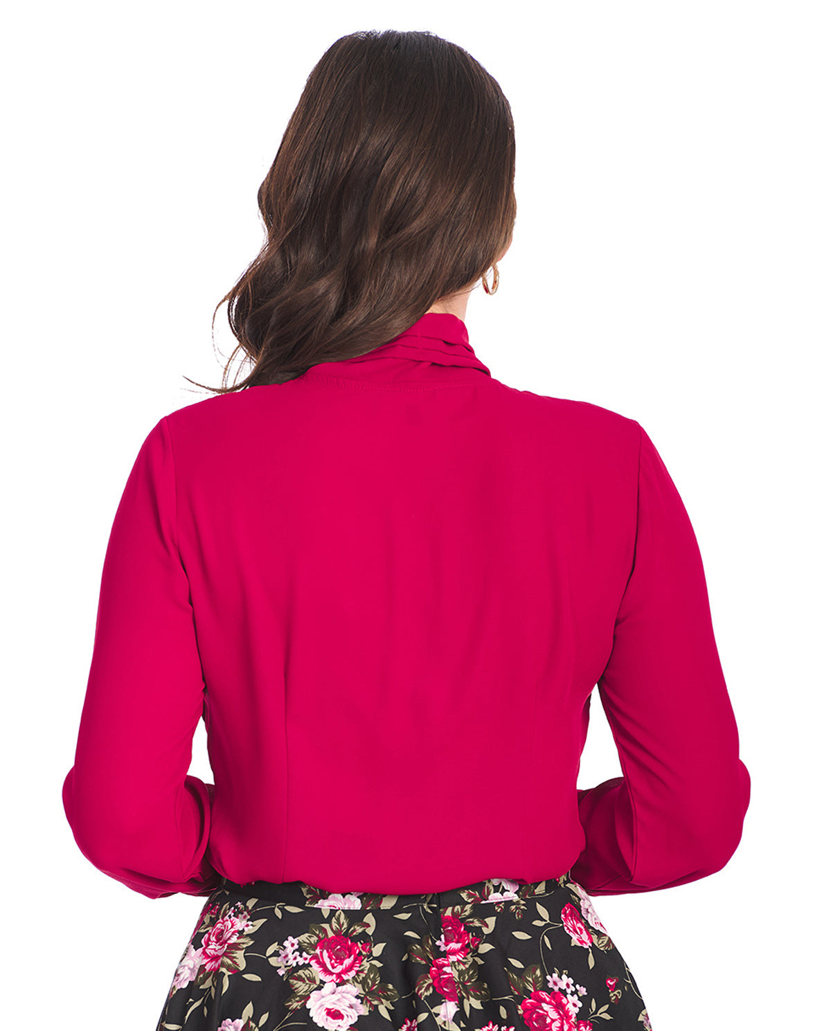 Banned_GRACE_PLAIN_Vintage_Classic_Bow_50s_Schluppenbluse_Bluse_-_Weinrot-4