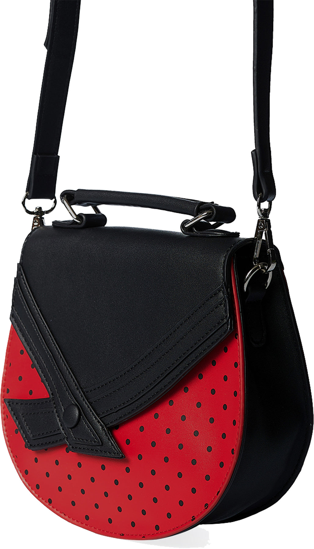 Banned_HELLO_SUNSHINE_Polka_Dot_VINTAGE_Schleife_UMHaeNGETASCHE_Handbag_-_Rot_killer_kirsche_3dj99Ax4g3CgWA