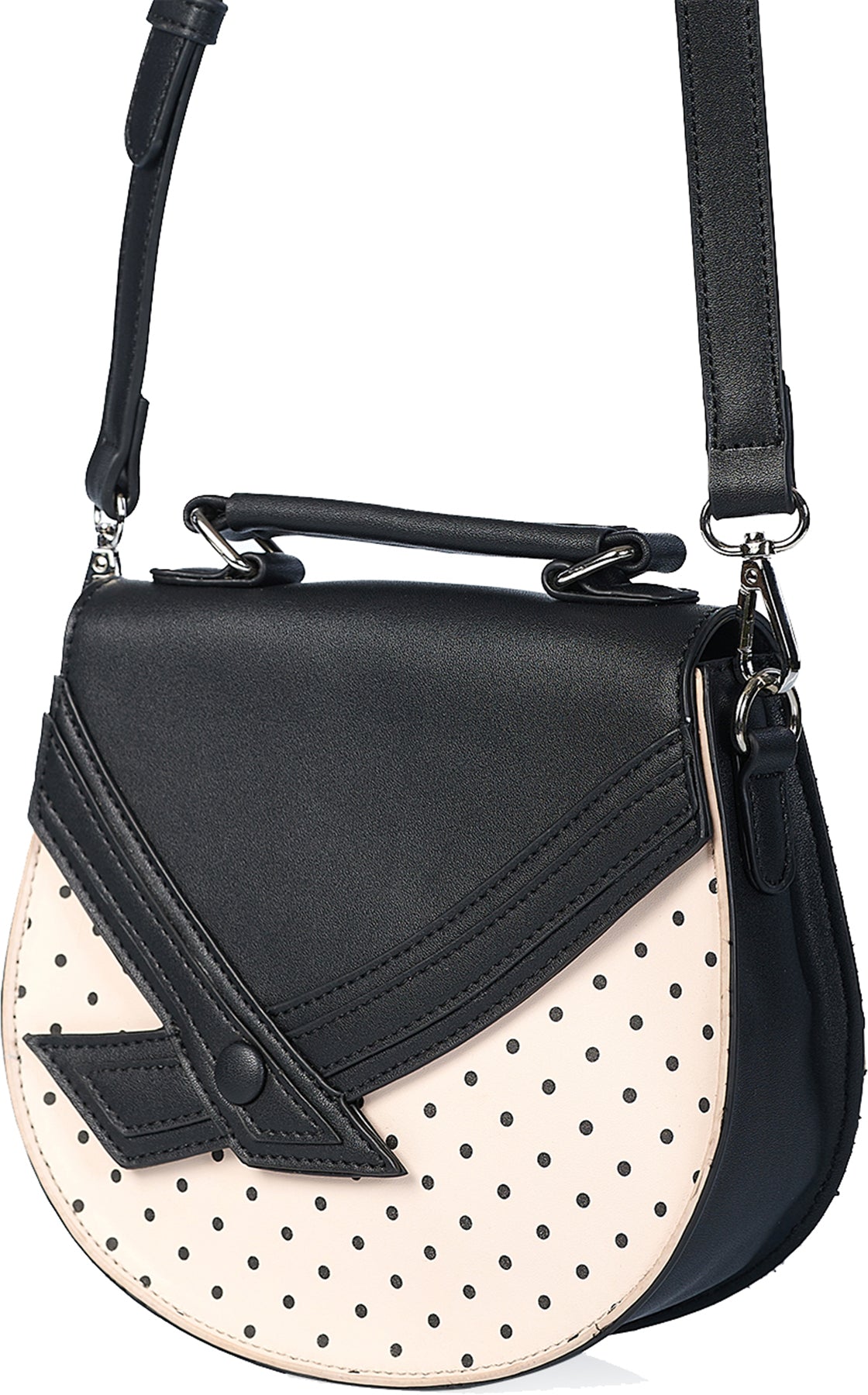 Banned_HELLO_SUNSHINE_Polka_Dot_VINTAGE_Schleife_UMHaeNGETASCHE_Handbag_killer_kirsche_4