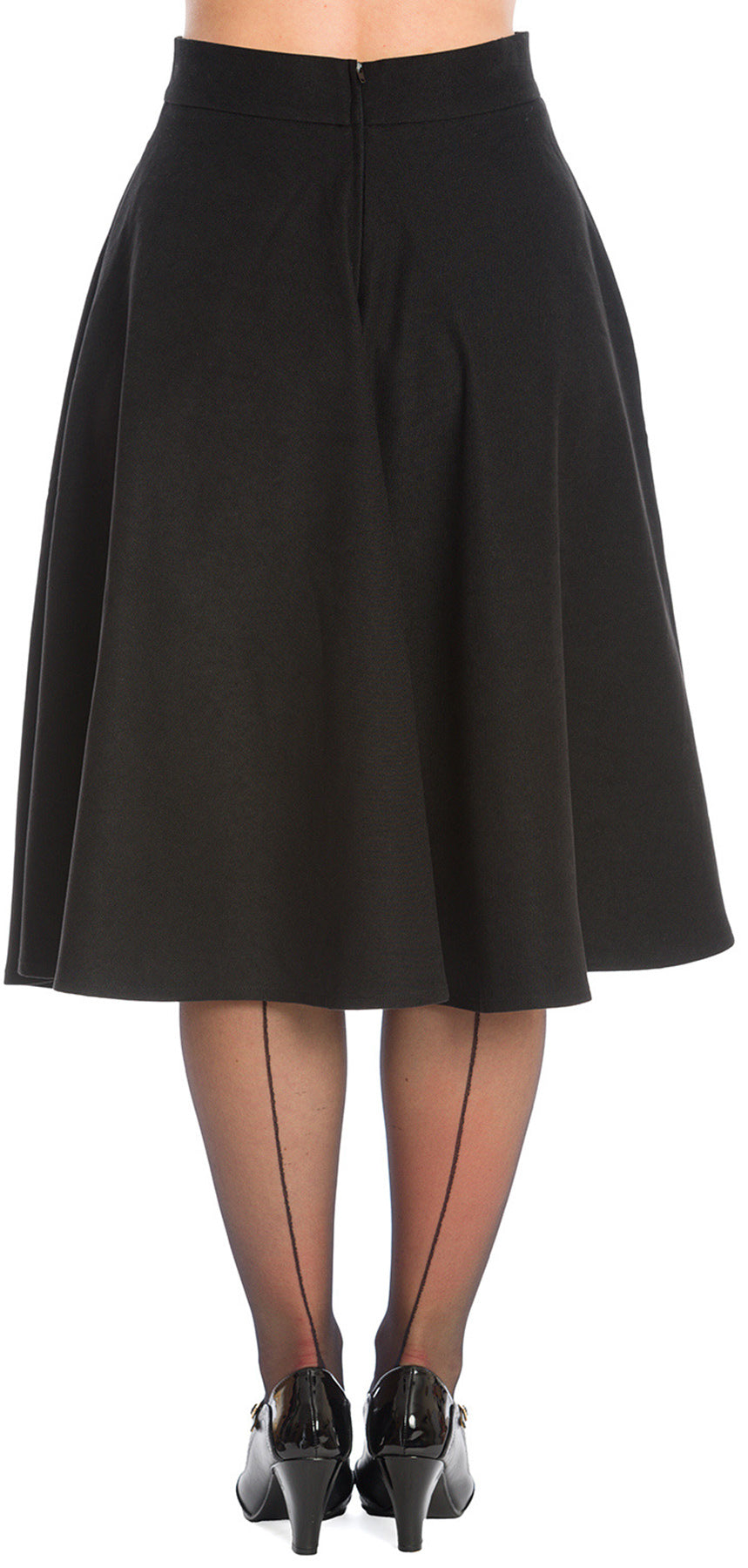 Banned_IM_YOURS_High_Waist_BASIC_50s_A-Linie_SWING_SKIRT_Rock_-_Plus_Size_killer_kirsche_3