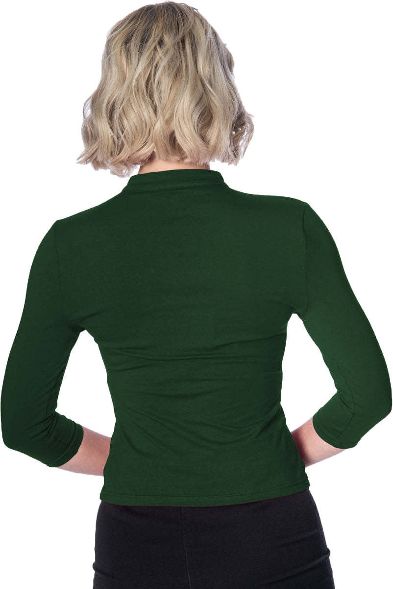 Banned_PEEK_A_BOO_Vintage_Peephole_MANDARIN_COLLAR_Oberteil_Gruen-2T1D69j8hCXHSp