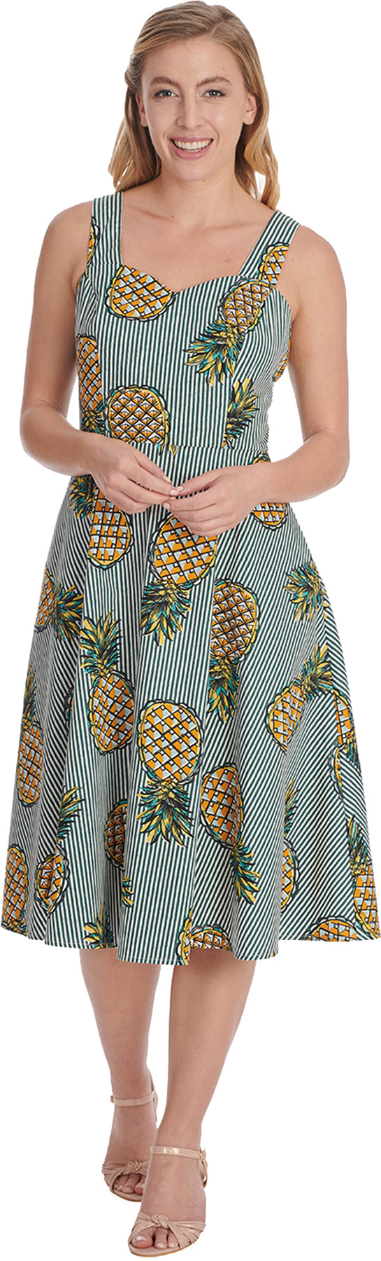 Banned_PINEAPPLE_AND_STRIPES_Vintage_TIKI_Ananas_Steifen_TRaeGER_50s_SWING_DRESS_Kleid_killer_kirsche_1zZxwLUZGw9fFj
