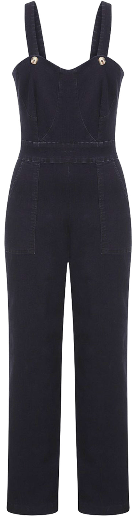 Banned_PLAY_DAY_50s_Traeger_DENIM_Jeans_Retro_PLAYSUIT_Jumpsuit_Latzhose_killer_kirsche_