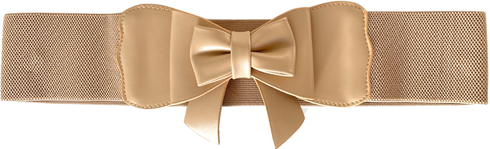 Banned_PLAY_IT_RIGHT_Vintage_SCHLEIFE_Bow_Stretch_TAILLENGueRTEL_-_Beige_killer_kirsche_0