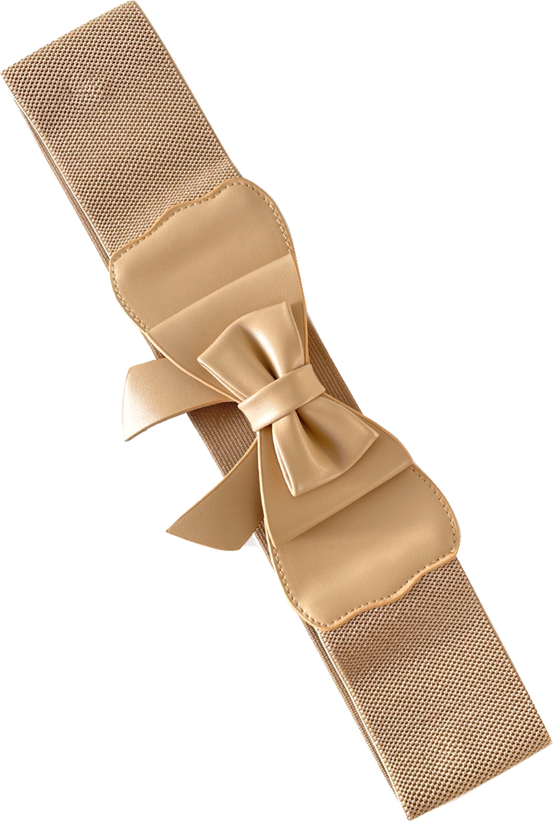 Banned_PLAY_IT_RIGHT_Vintage_SCHLEIFE_Bow_Stretch_TAILLENGueRTEL_-_Beige_killer_kirsche_1