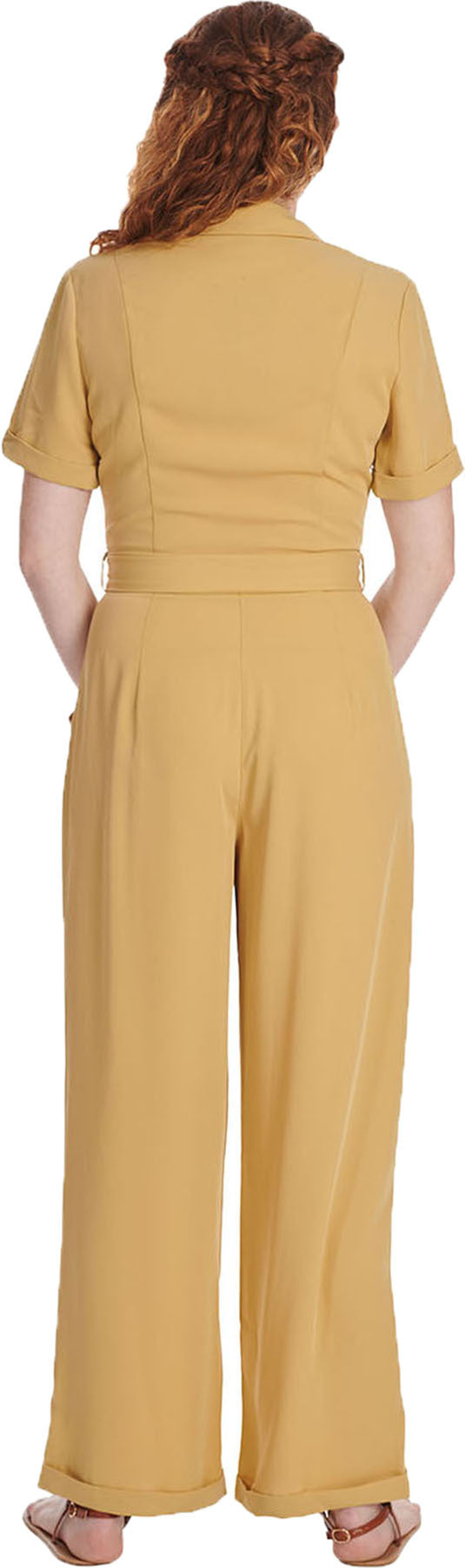 Banned_PLEASED_AS_PUNCH_Vintage_Worker_BOILERSUIT_Jumpsuit_OVERALL_Senfgelb_Killer_Kirsche-5