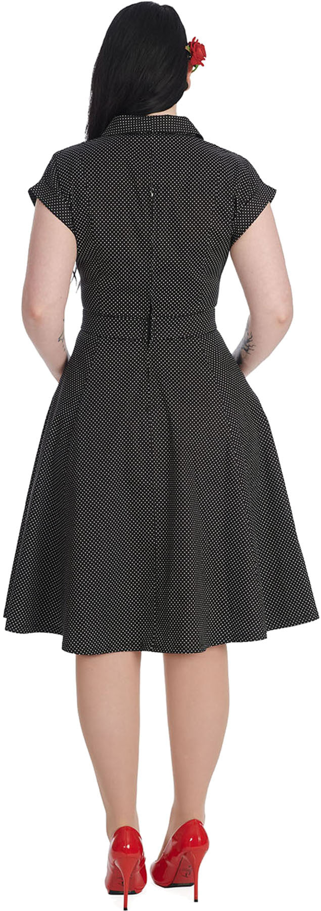Banned_POLKA_DOT_DANCE_Vintage_PUNKTE_50s_Kurzarm_SWING_DRESS_Hemdkleid_killer_kirsche_45w6wIPIj00nUH