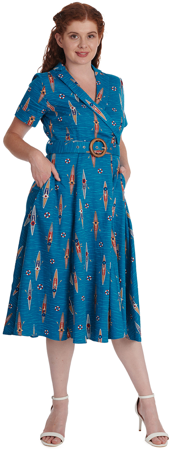 Banned_REGATTA_GIRL_Vintage_RETRO_Ruderboot_SWING_DRESS_Kleid_-_Plus_Size_killer_kirsche_1