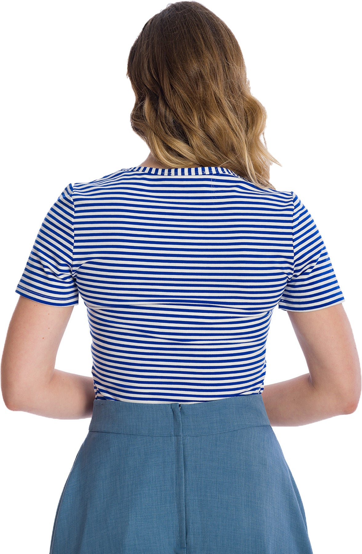 Banned_REGATTE_Swim_Stripe_STREIFEN_Kurzarm_Sailor_Retro_SHIRT_Oberteil_Killer_Kirsche-4