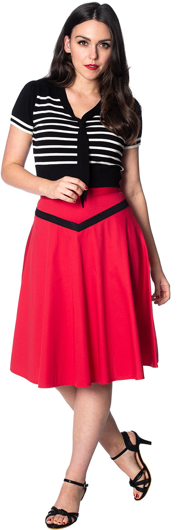 Banned_ROCKIN_RED__Vintage_Tellerrock_SWING_SKIRT_PLUS_SIZE_-_Rot_killer_kirsche_2