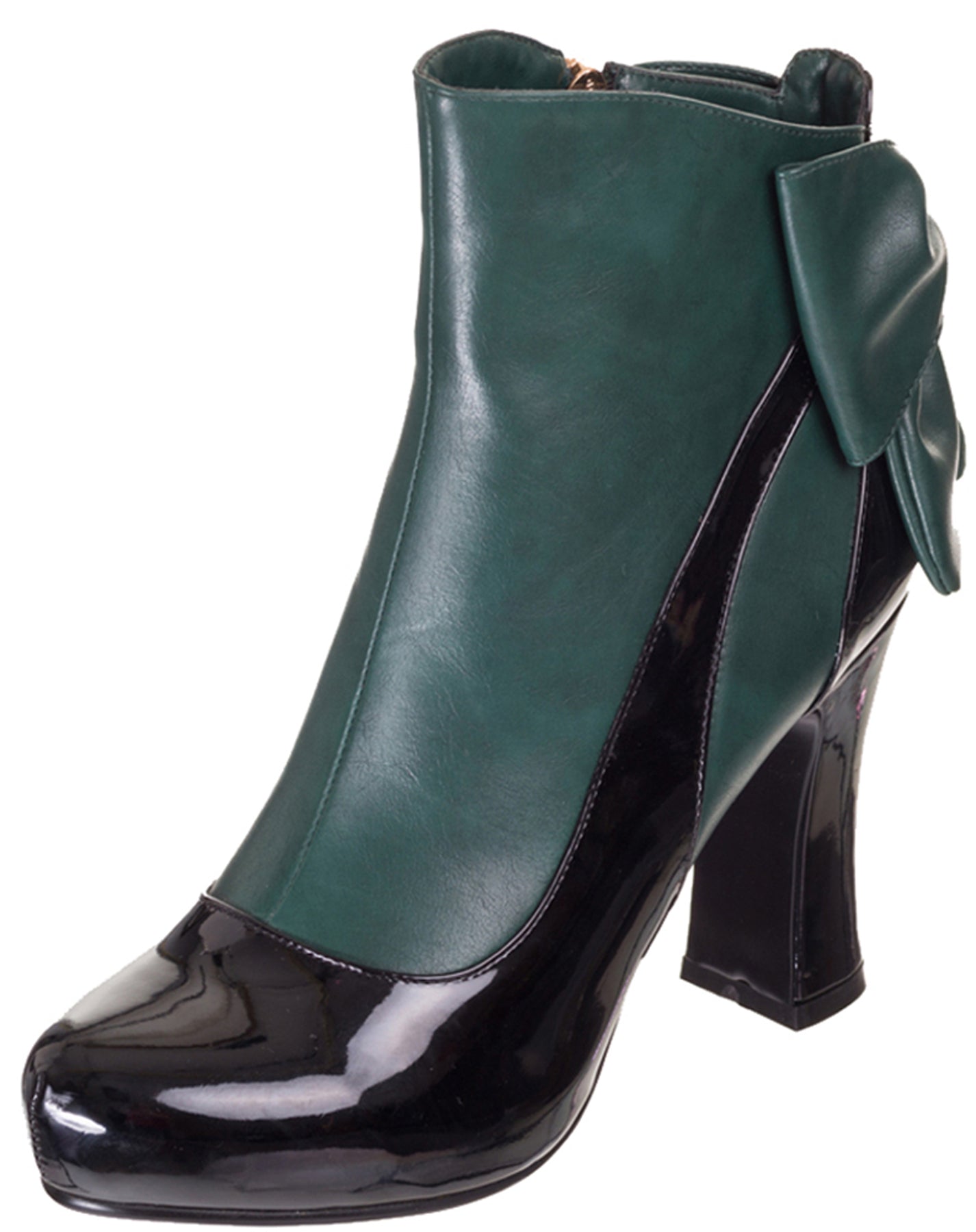Banned_SADIE_Bow_PLATEAU_Stiefeletten_-_Tannengruen_killer_kirsche9WDotvTiAXlZp