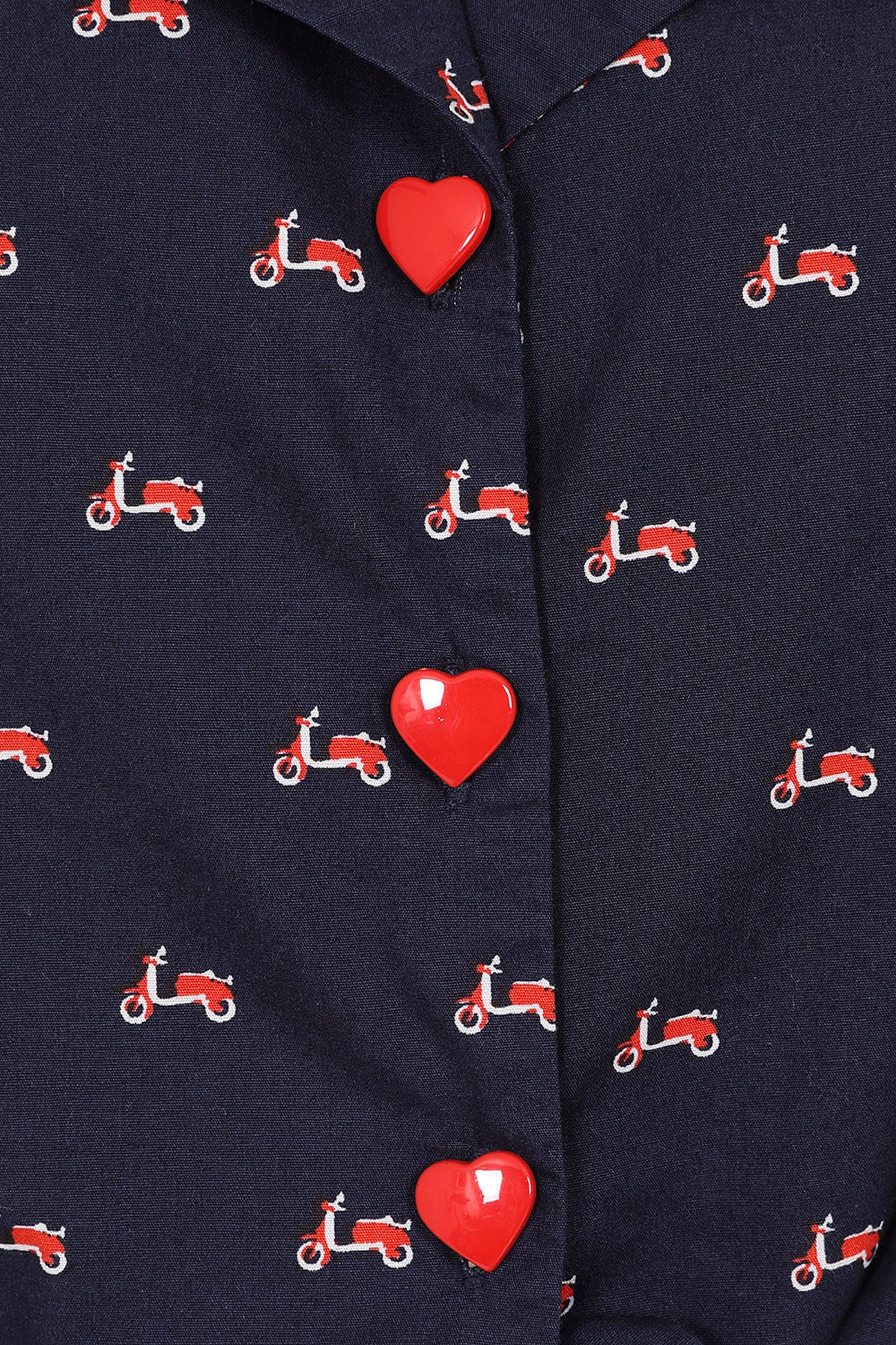 Banned_SANDY_SCOOTER_Heart_Buttoned_Vintage_V-Neck_TIE_UP_Shirt_Knotenbluse_-_Dunkelblau-3