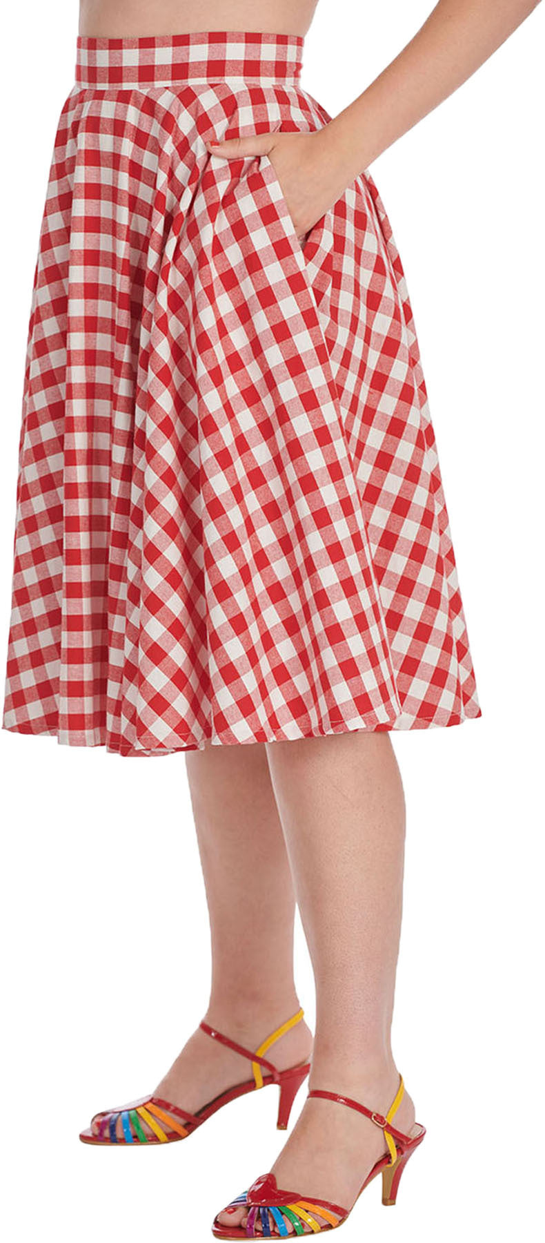 Banned_SEA_BLUE_Vintage_HIGH_WAIST_Gingham_Check_SWING_SKIRT_Tellerrock_Killer_Kirsche-390OoZyIfwZz2n