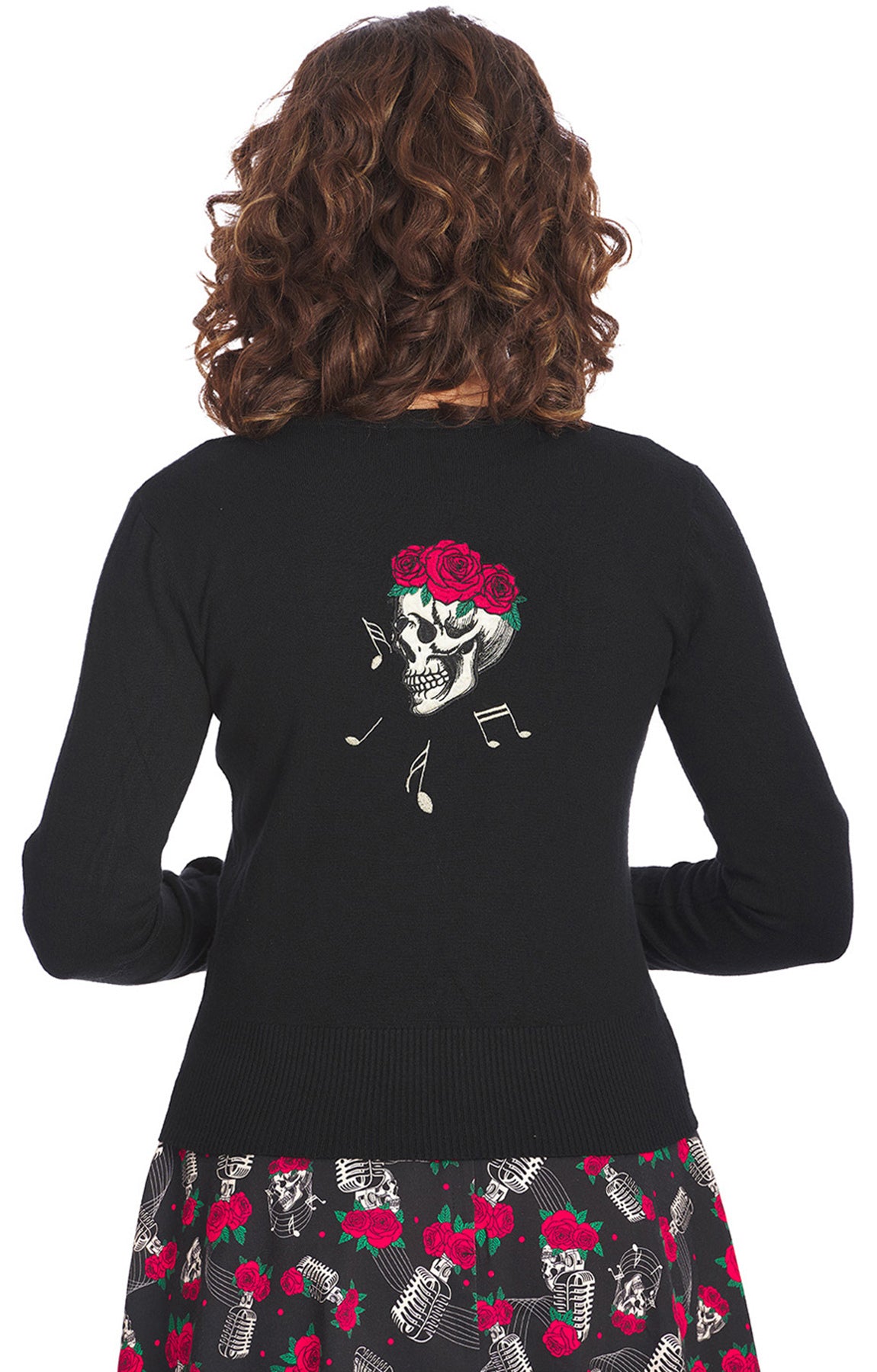 Banned_SINGING_ROSE_Embroidered_Retro_Langarm_CARDIGAN_Strickjacke_killer_kirsche_4