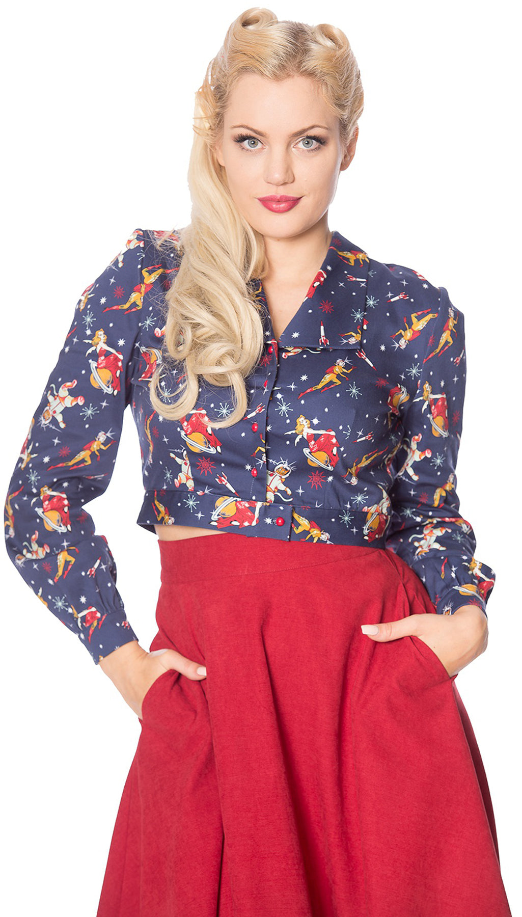 Banned_SPACE_VAMP_Retro_SCI-FI_PRINT_V-Neck_50s_Langarm_BLOUSE_Oberteil_killer_kirsche_2bCWUYzcXNyJY6