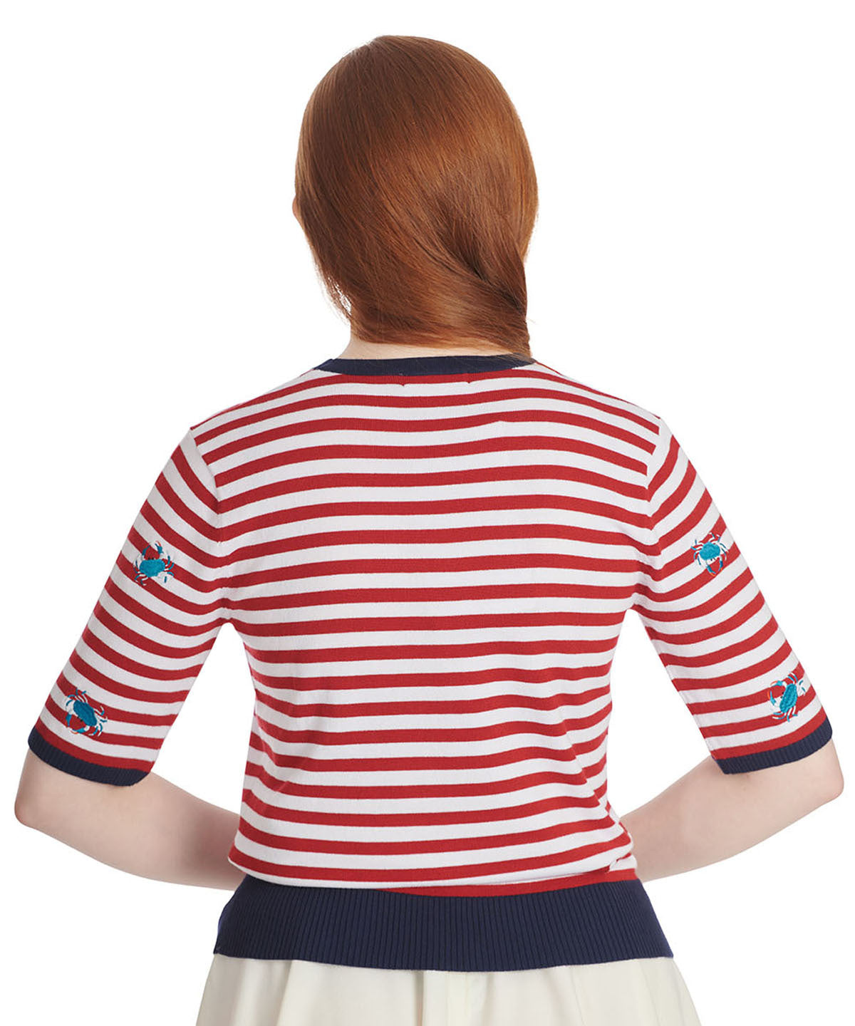 Banned_SUMMER_SHELL_CRAB_Retro_Streifen_Nautical_Vintage_Oberteil_JUMPER_Pullover-2