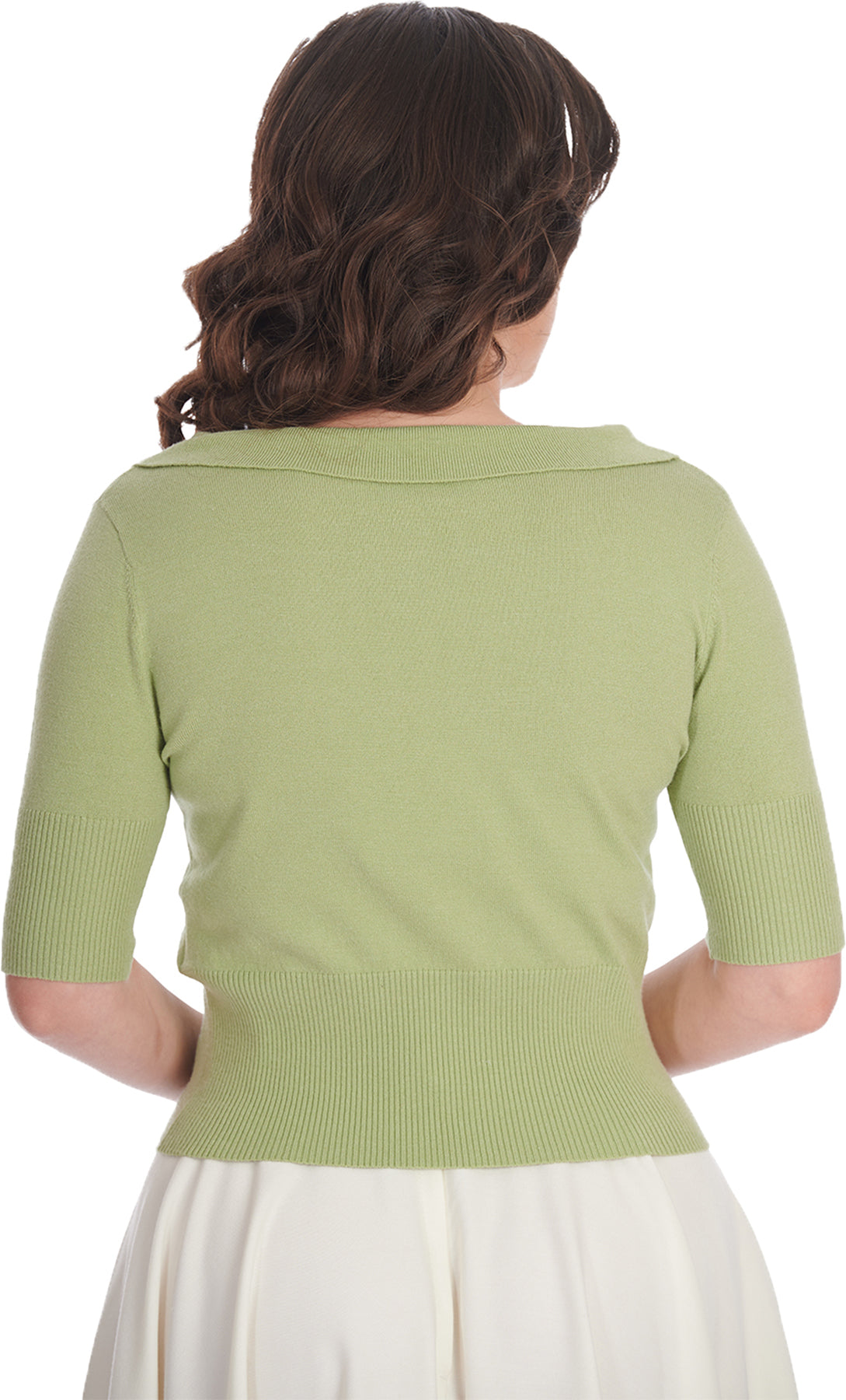 Banned_SWEET_SUNNY_Retro_Halbarm_FEINSTRICK_SHIRT_Oberteil_TOP_-_Pastellgruen_Killer_Kirsche-4