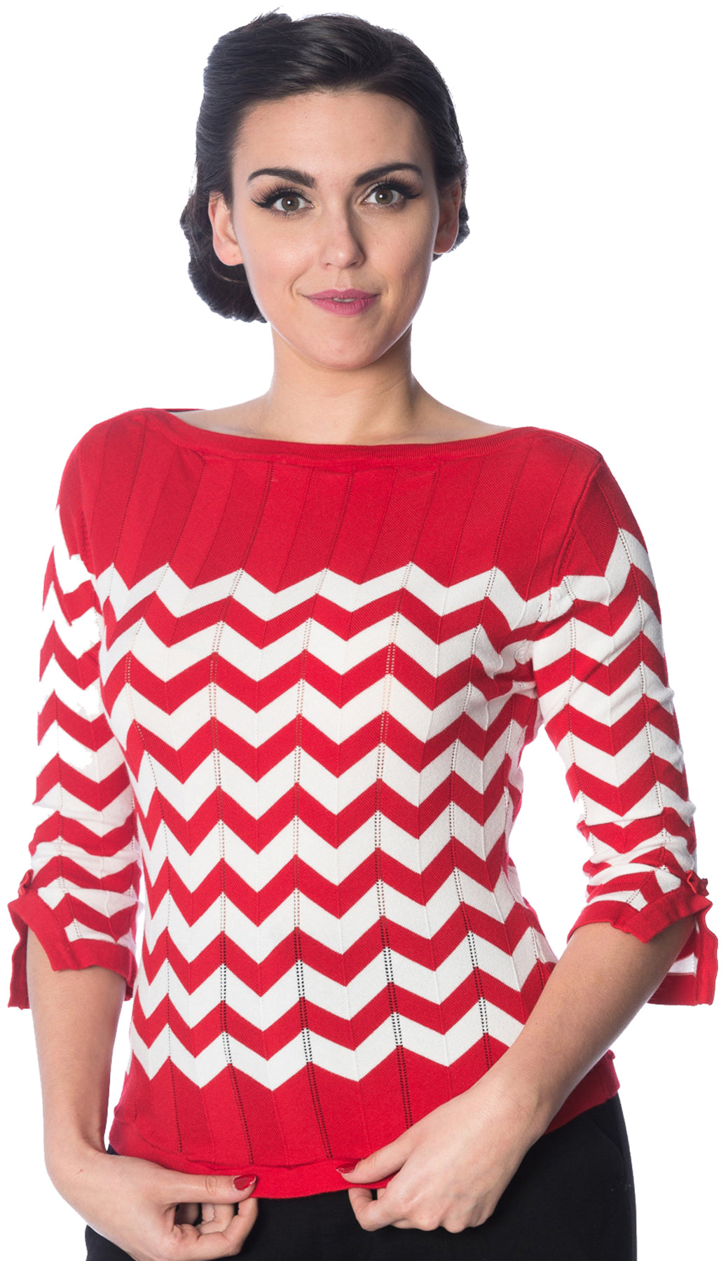 Banned_VANILLA_ZICK-ZACK_Retro_U-Boot_dreiviertel_Arm_JUMPER_Pullover_-_Plus_Size_killer_kirsche_1rlaXfxB8PcWWa