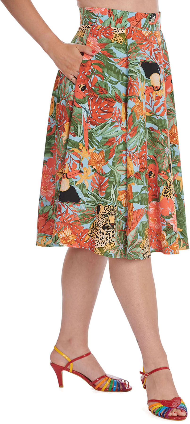 Banned_WILD_PARROT__Vintage_TIKI_Dschungel_High_Waist_SWING_SKIRT_Plus_Size_killer_kirsche_3wM53IUD4KOzI5